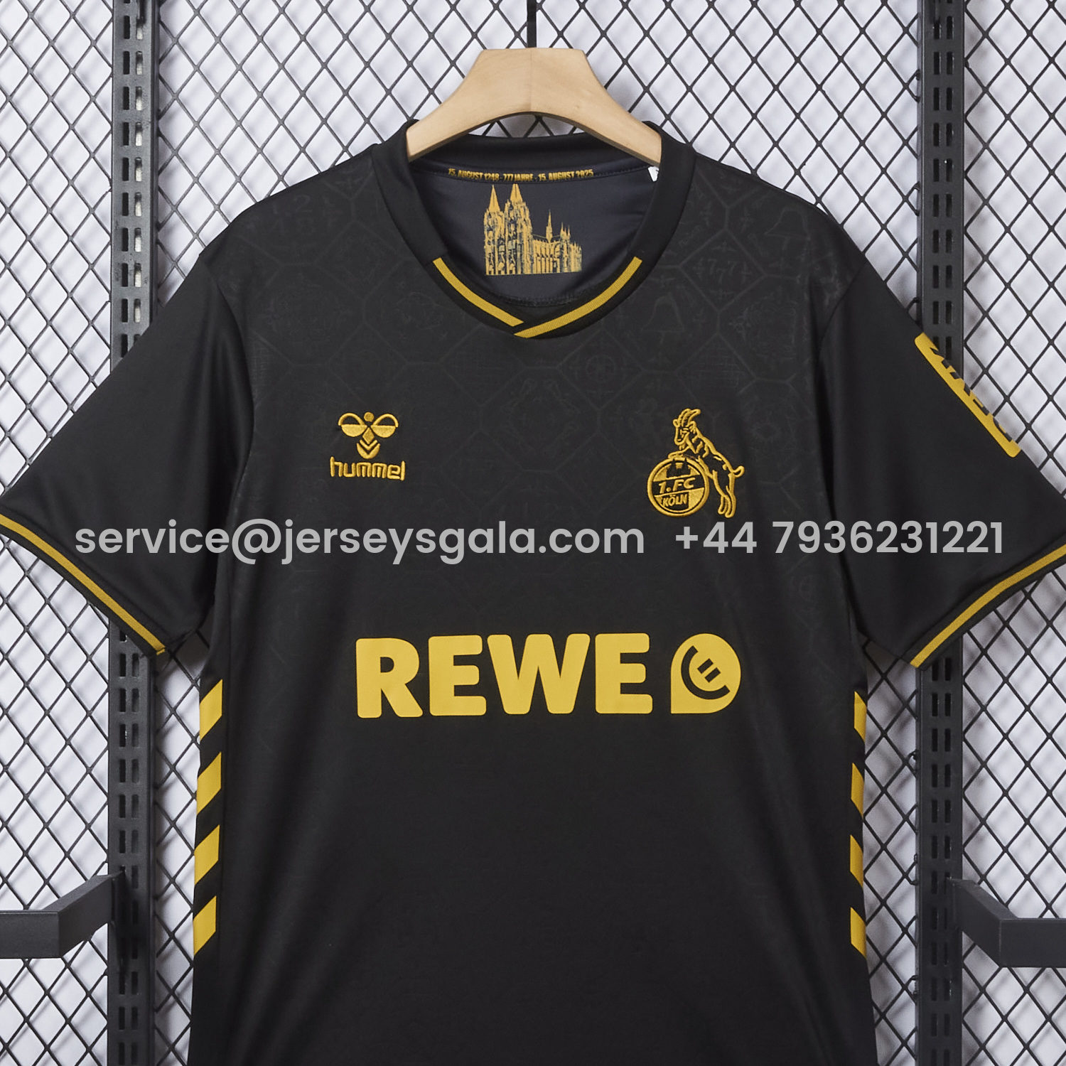 JerseysGala.com | K-O-L-N 25-26 Third Black Jersey - Fans Version -Customize Name, Number and Patch | Worldwide Shipping