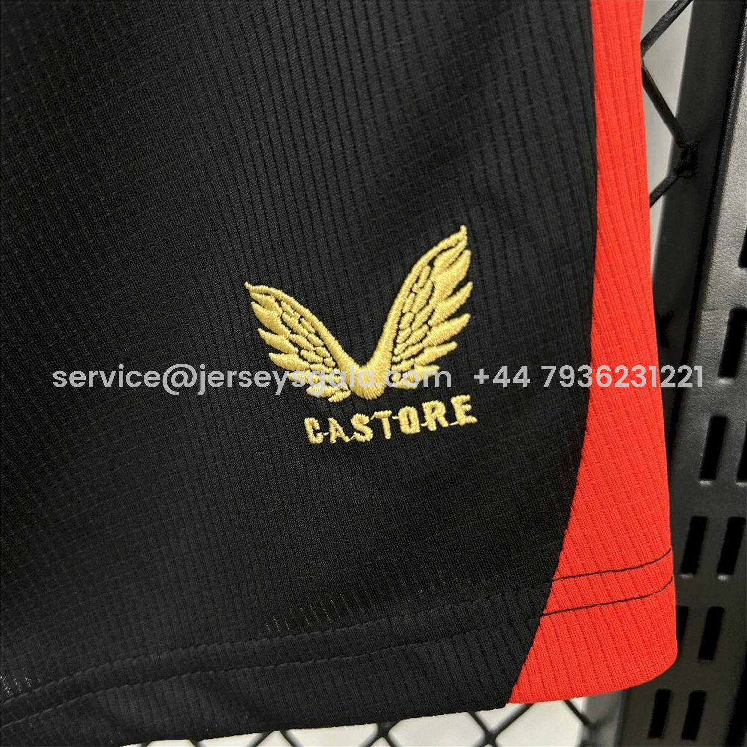 JerseysGala.com | Feyenoord 25-26 Home Black Shorts - Fans Version -Customize Name, Number and Patch | Worldwide Shipping