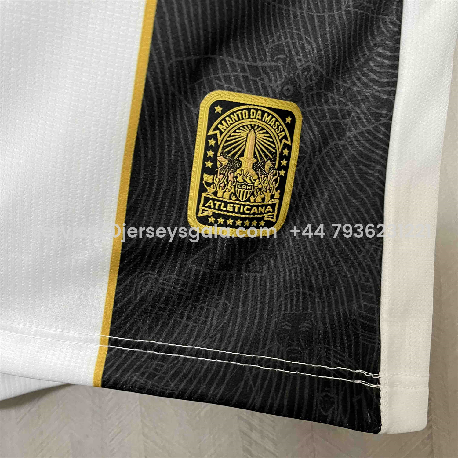 JerseysGala.com | Atletico Mineiro 25-26 Black And White Special Edition Jersey - Fans Version -Customize Name, Number and Patch | Worldwide Shipping