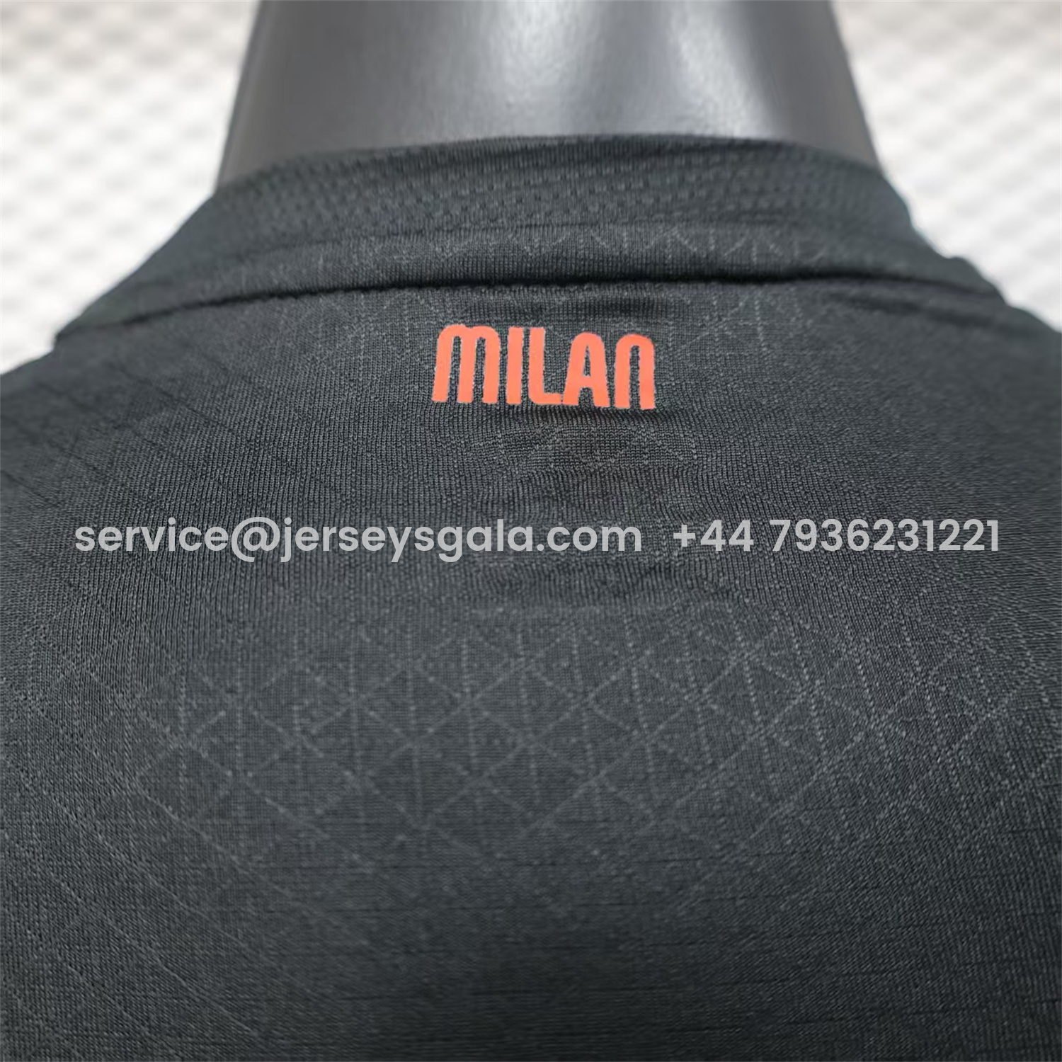 JerseysGala.com | AC Milan 25-26 Home Long Sleeves Jersey - Player Version -Customize Name, Number and Patch | Worldwide Shipping