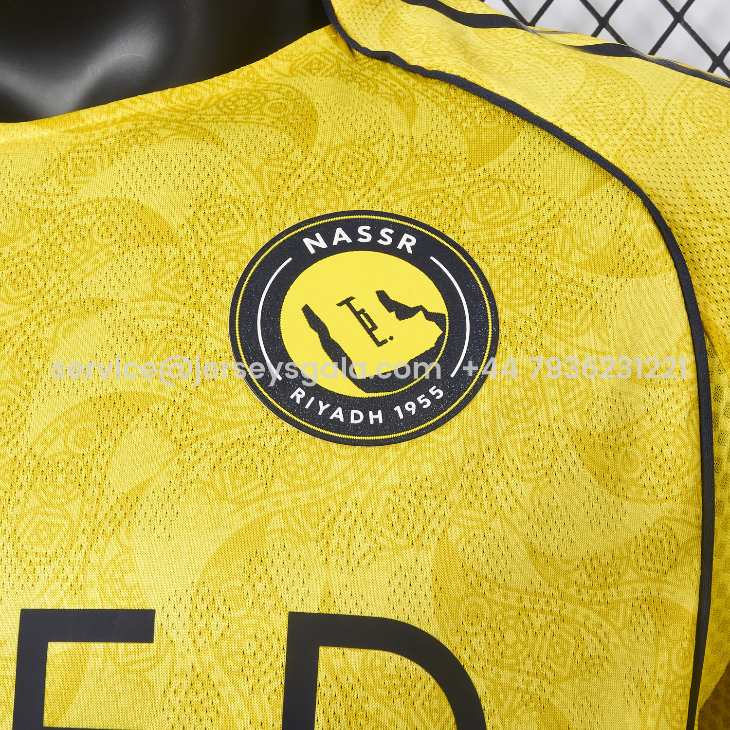 JerseysGala.com | Al Nassr Riyadh Victory 25-26 Home Jersey - Player Version -Customize Name, Number and Patch | Worldwide Shipping