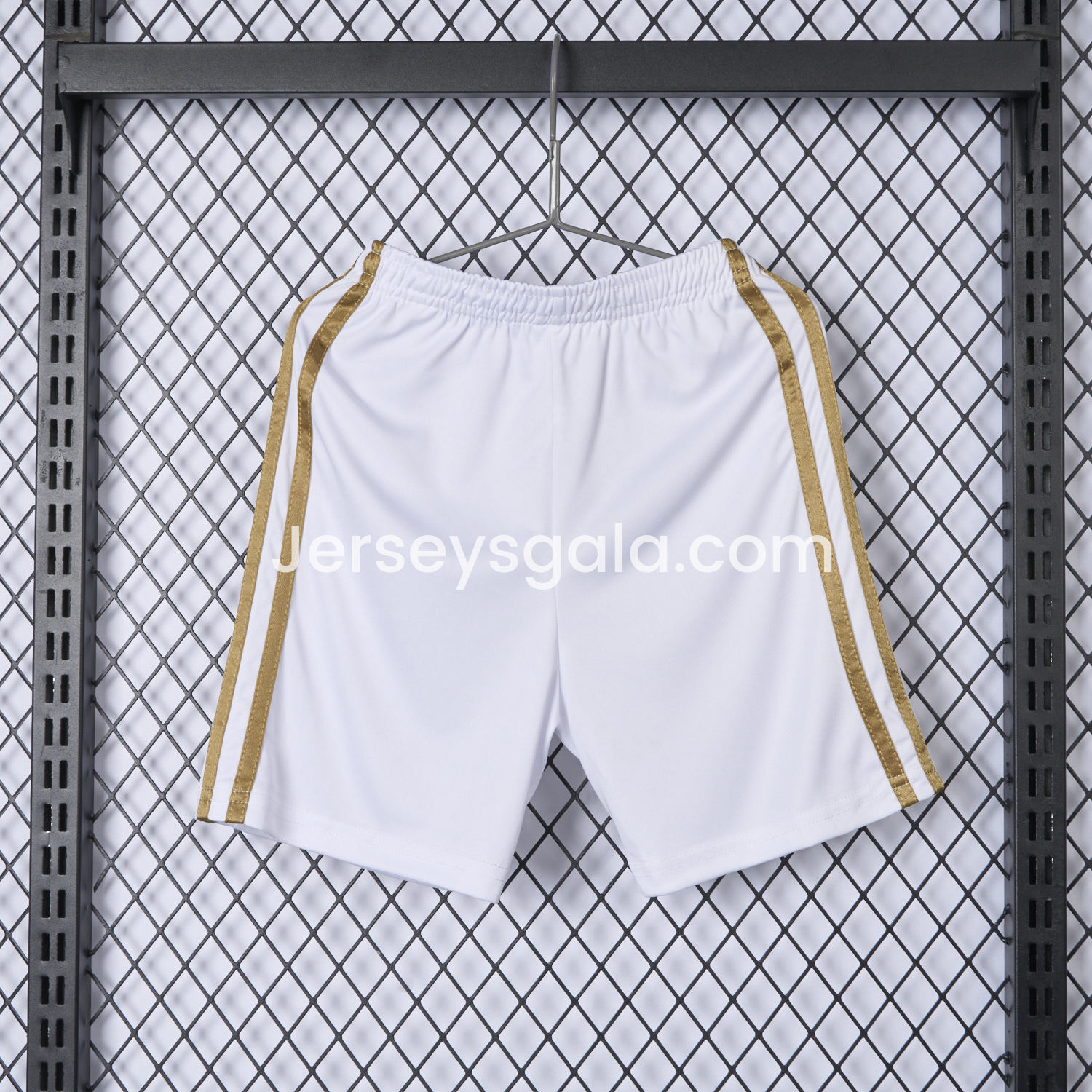 JerseysGala.com | Bayern Munich 2025 White 125th Anniversary Shorts - Fans Version -Customize Name, Number and Patch | Worldwide Shipping