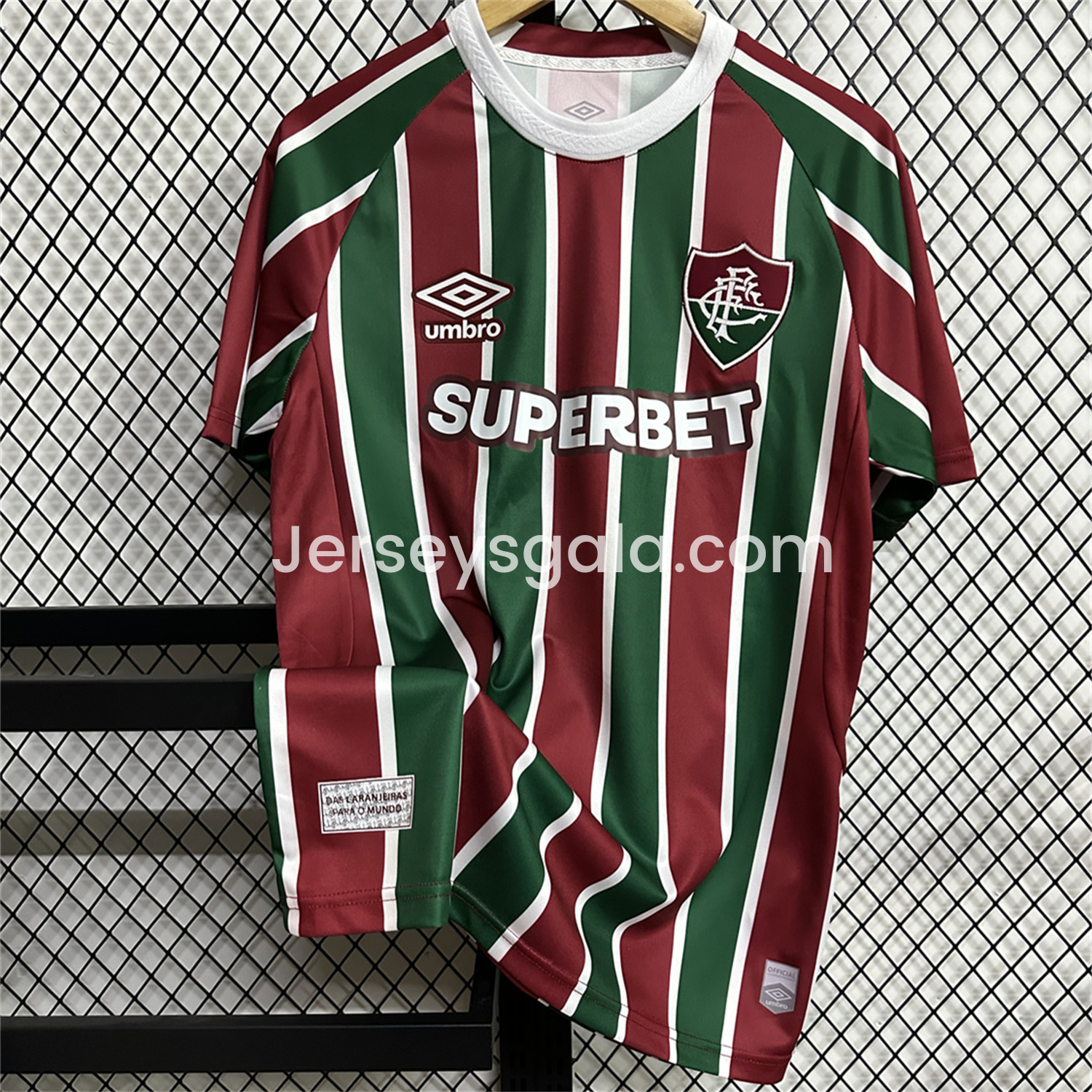 JerseysGala.com | Fluminense 25-26 Home Jersey - Fans Version -Customize Name, Number and Patch | Worldwide Shipping