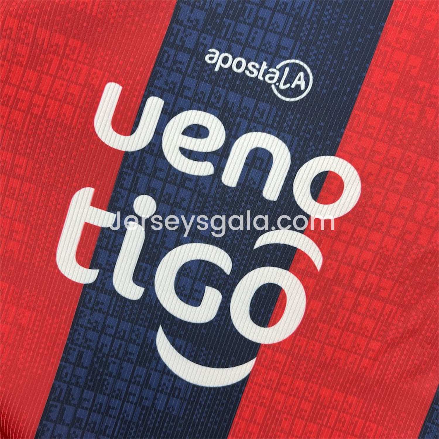 JerseysGala.com | Cerro Porteno 25-26 Home Jersey - Fans Version -Customize Name, Number and Patch | Worldwide Shipping