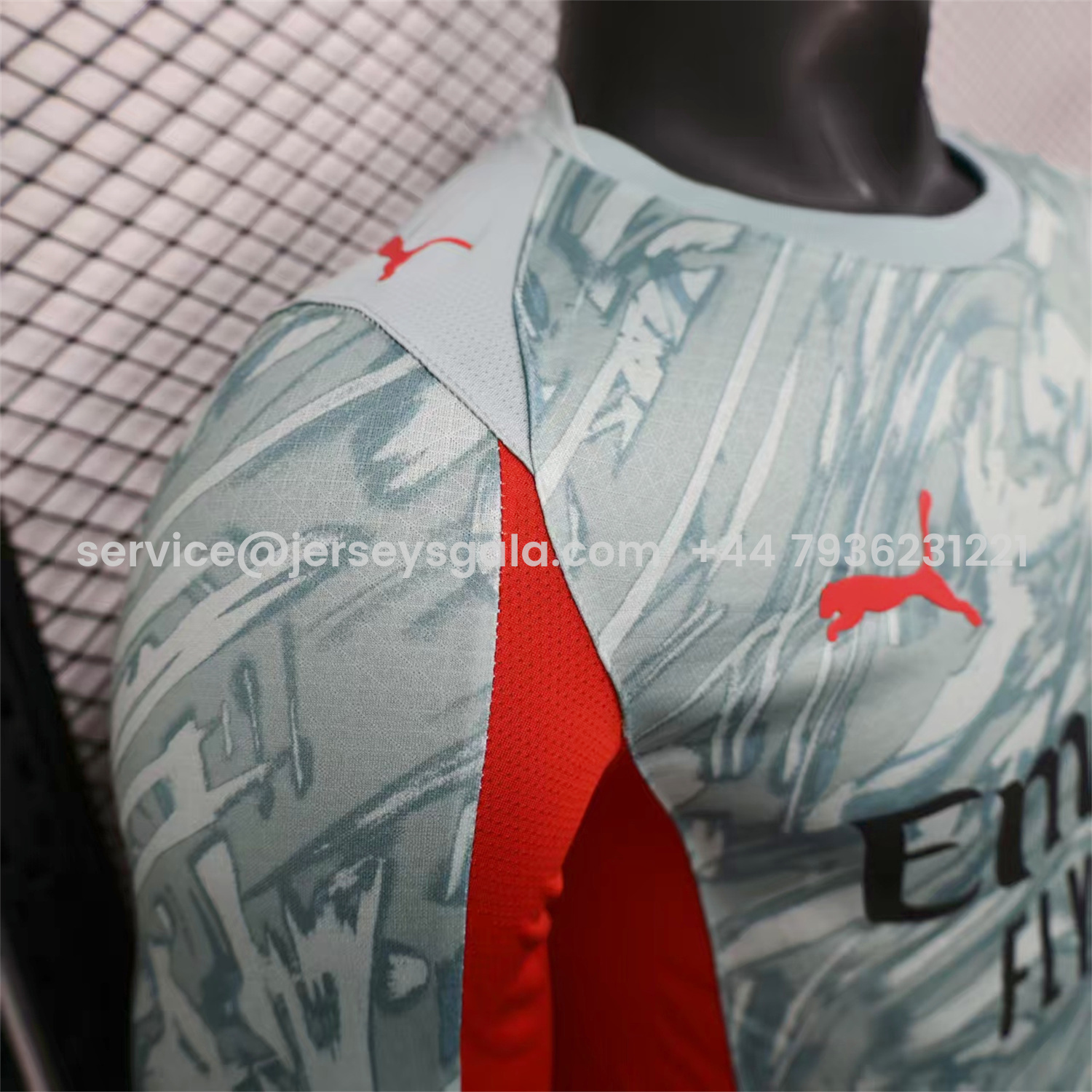 JerseysGala.com | AC Milan 25-26 Goalkeeper Home Long Sleeves Jersey - Player Version -Customize Name, Number and Patch | Worldwide Shipping