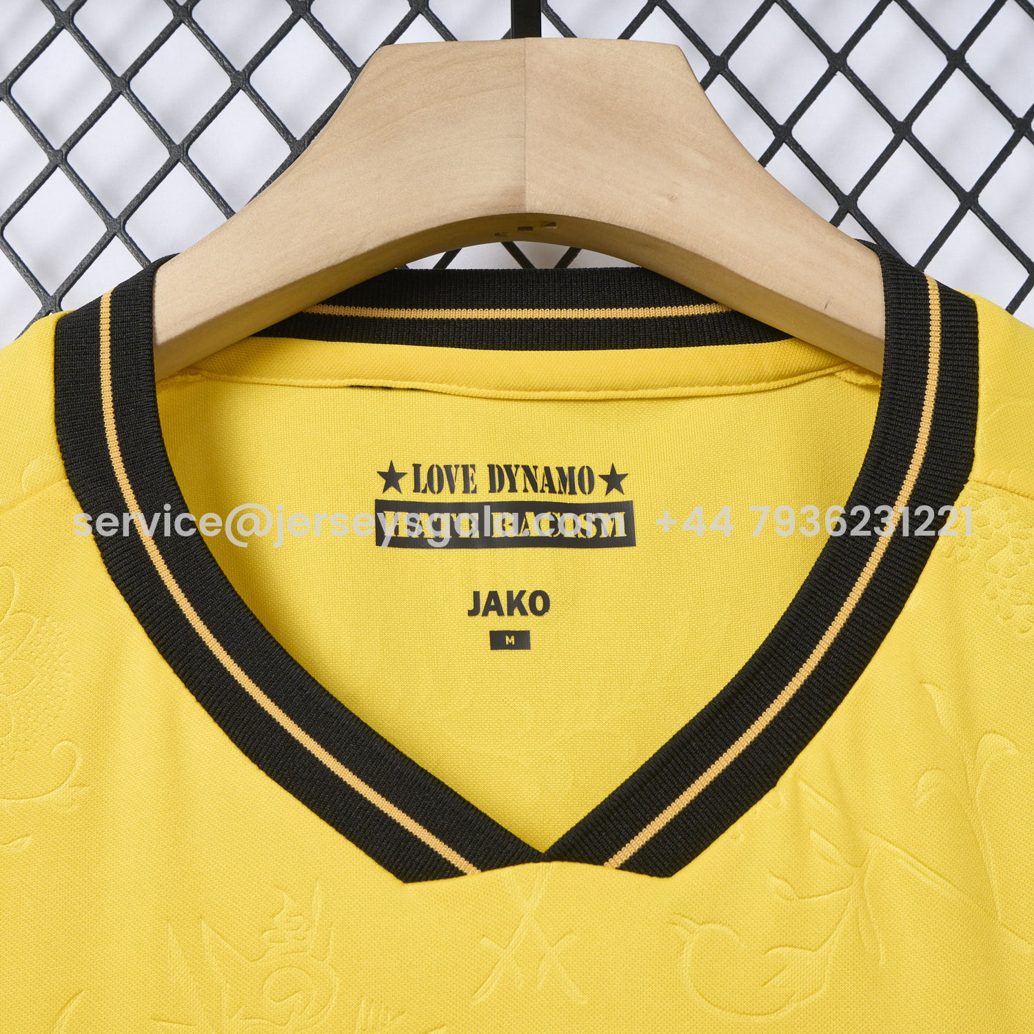 JerseysGala.com | Dynamo Dresden 25-26 Home Jersey - Fans Version -Customize Name, Number and Patch | Worldwide Shipping