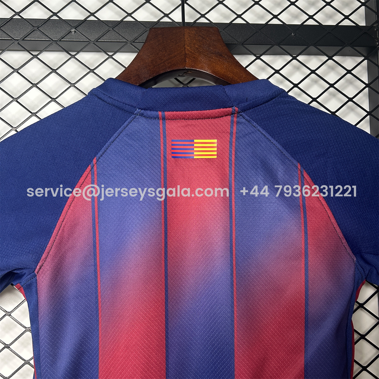 JerseysGala.com | Barcelona 25-26 Home Kids Kit - Fans Version -Customize Name, Number and Patch | Worldwide Shipping