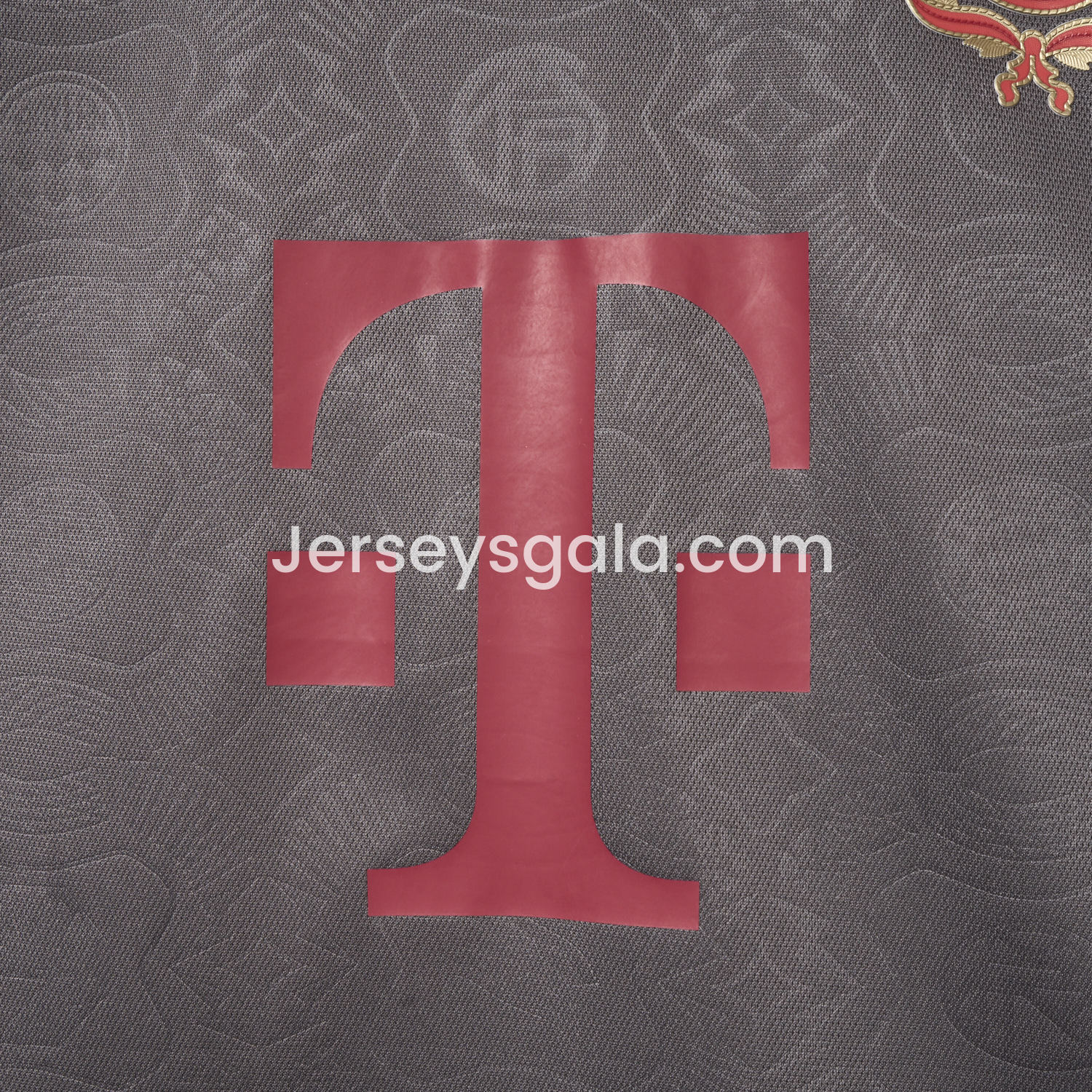 JerseysGala.com | Bayern Munich 2025 Grey 125th Anniversary Jersey - Fans Version -Customize Name, Number and Patch | Worldwide Shipping