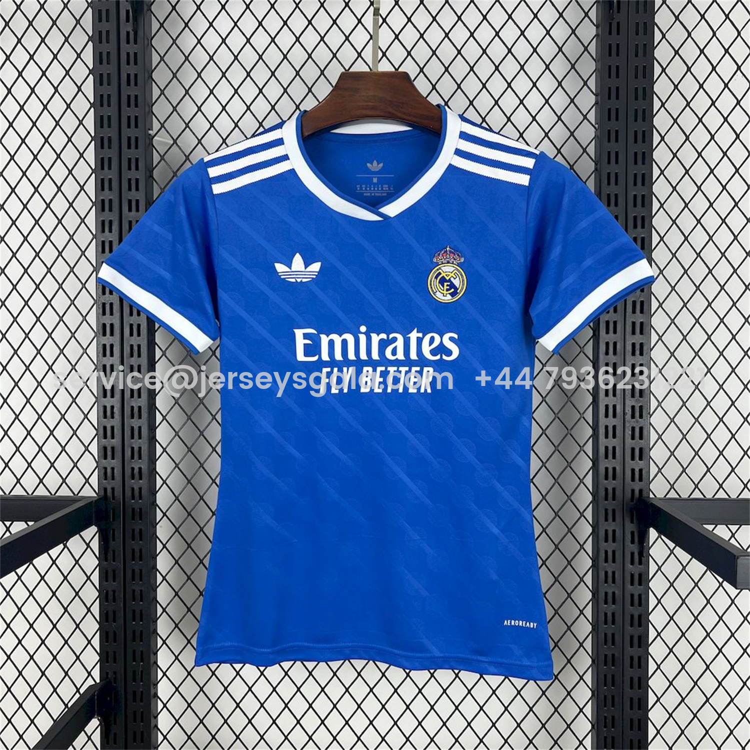 JerseysGala.com | Women's Real Madrid 25-26 Third Jersey -Customize Name, Number and Patch | Worldwide Shipping