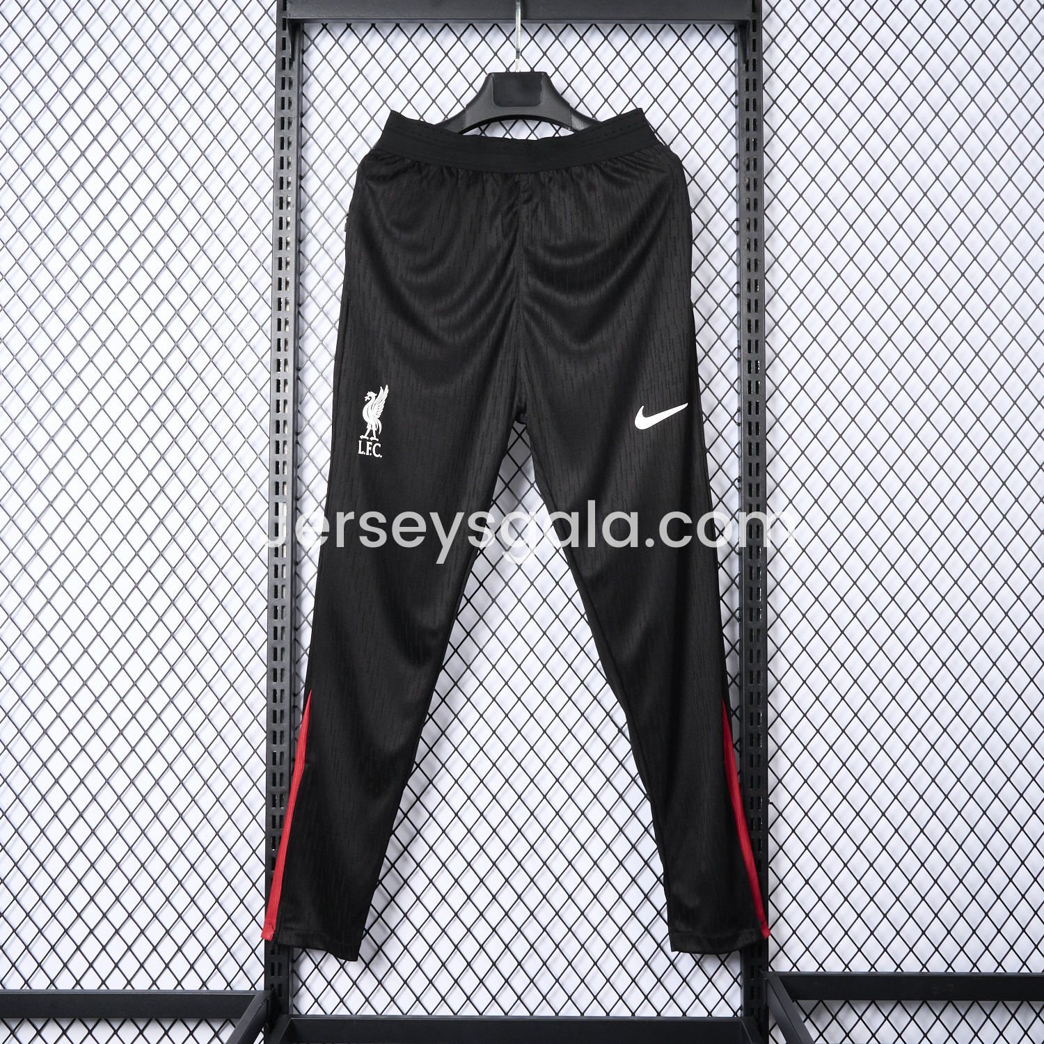 JerseysGala.com | Liver.pool 24-25 Black Training Pants - Player Version -Customize Name, Number and Patch | Worldwide Shipping