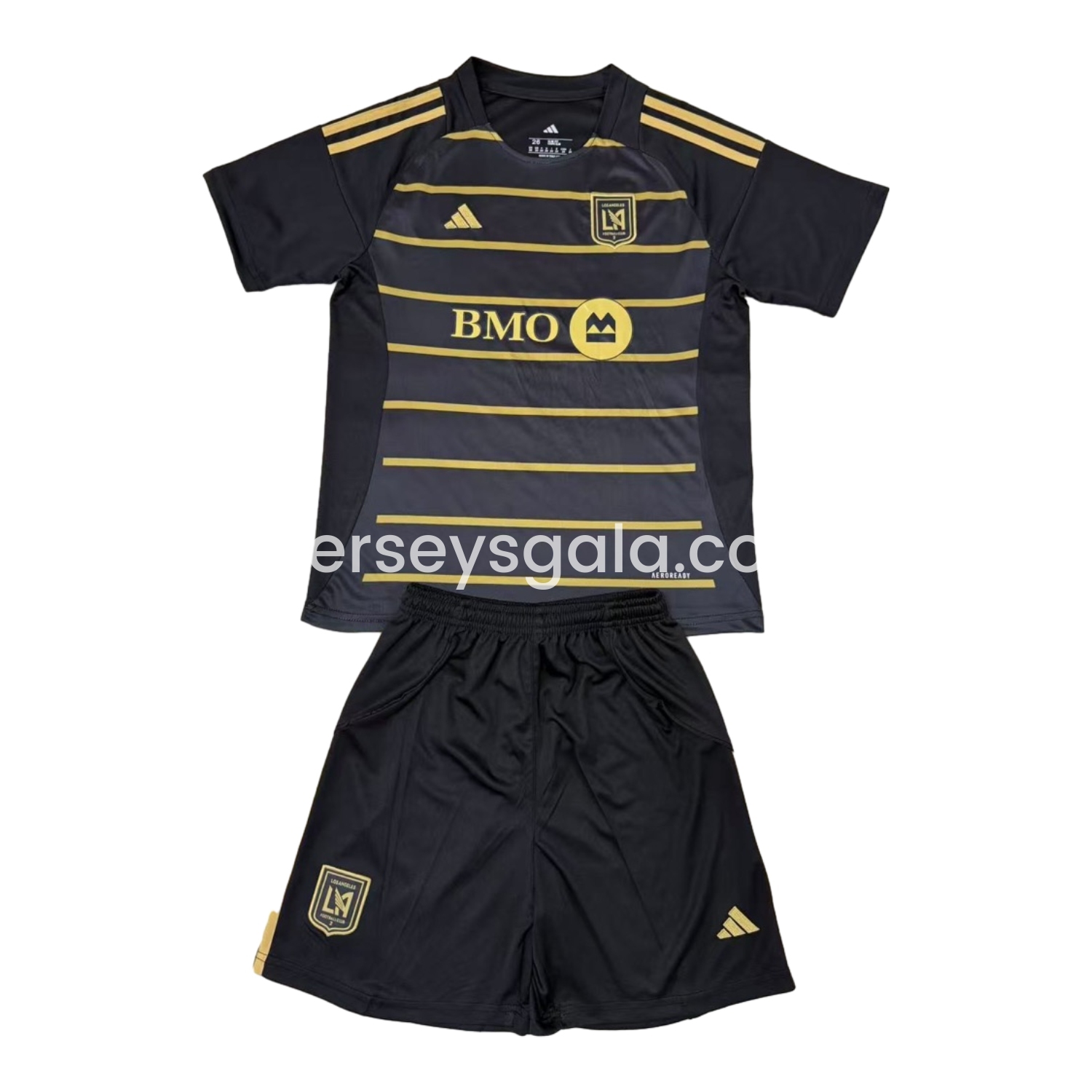 JerseysGala.com | Los Angeles FC 25-26 Home V2 Men's Adult Jersey Set - Fans Version -Customize Name, Number and Patch | Worldwide Shipping