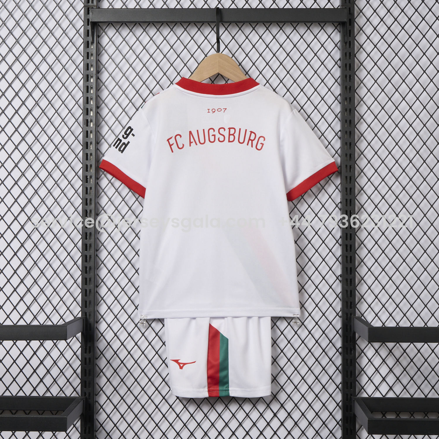 JerseysGala.com | Augsburg 25-26 Home Kids Kit -Customize Name, Number and Patch | Worldwide Shipping