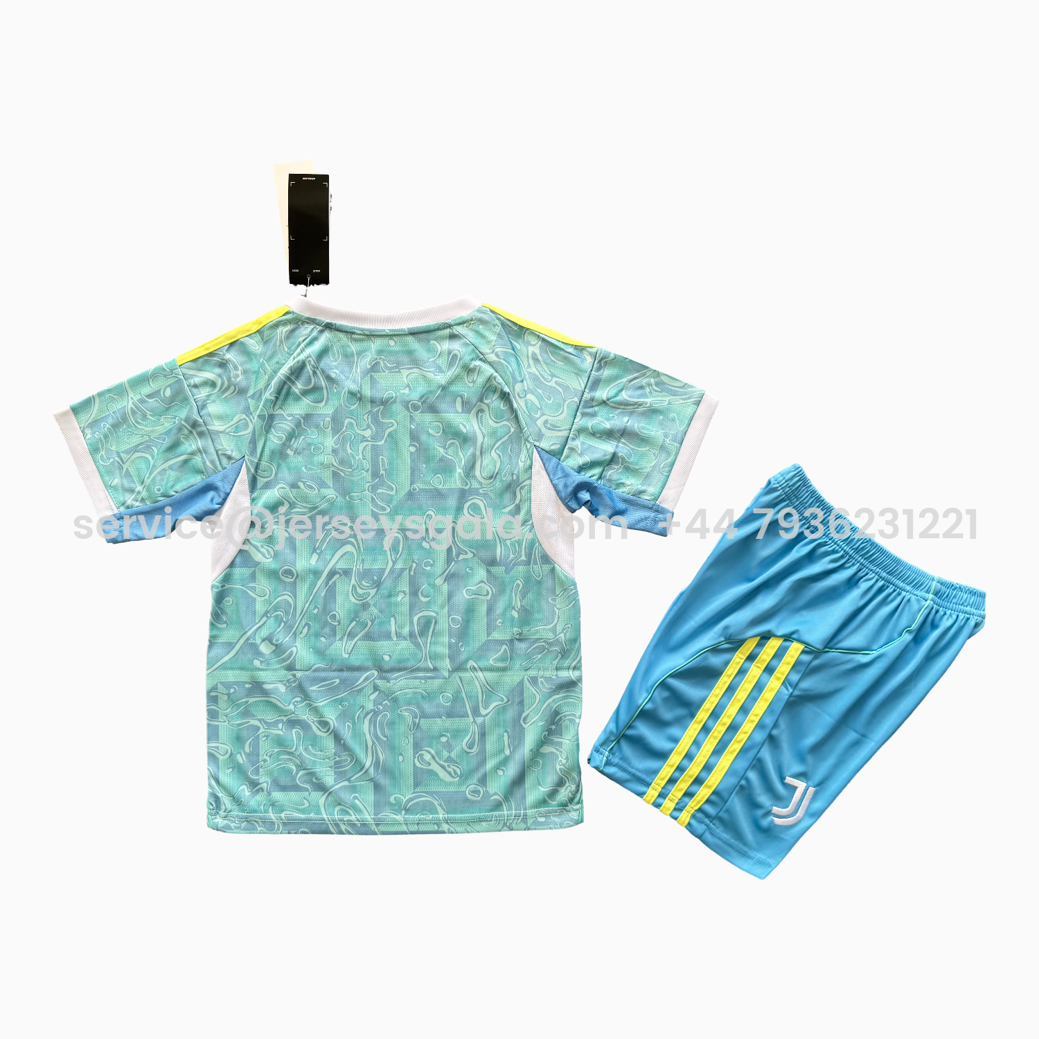 JerseysGala.com | Juventus 25-26 Away Unsponsored Kids Kit -Customize Name, Number and Patch | Worldwide Shipping