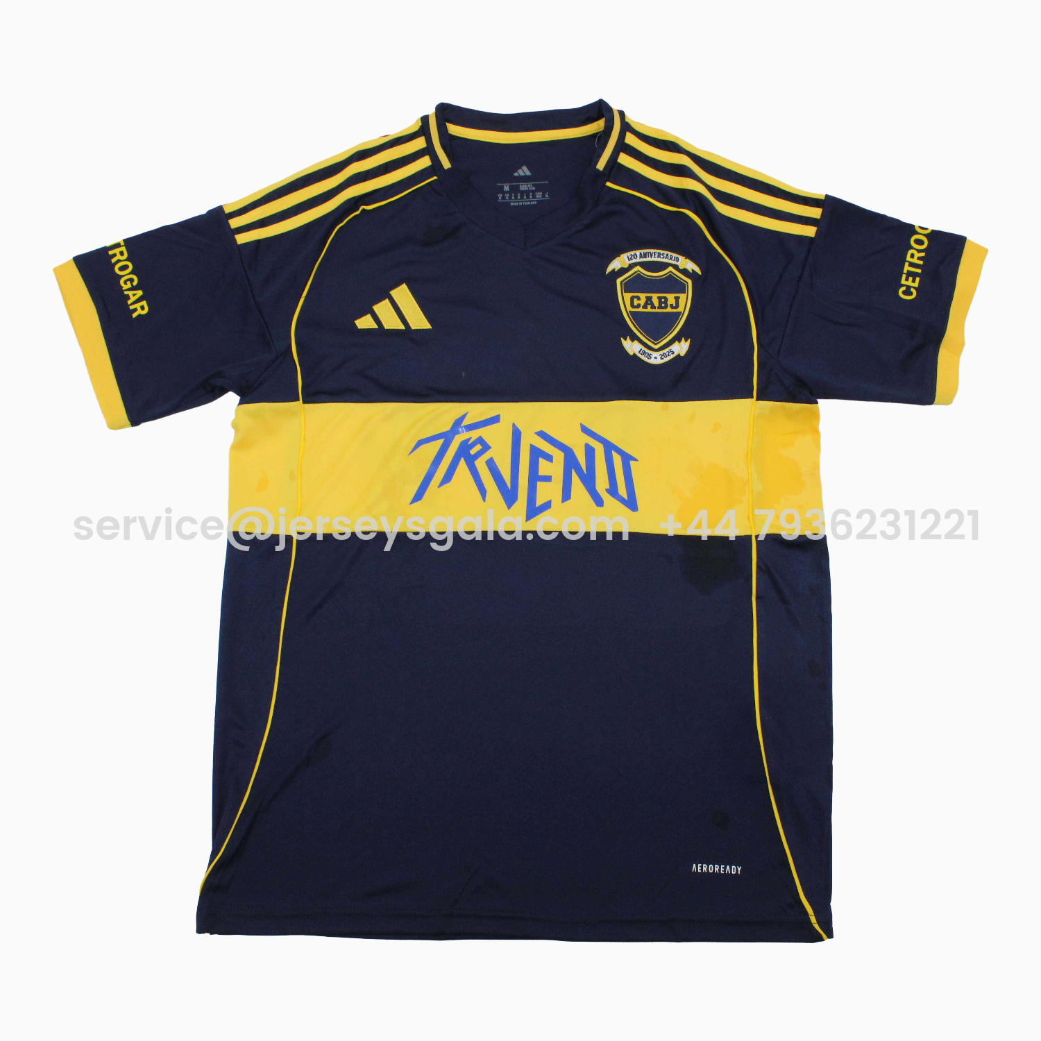 JerseysGala.com | Boca Juniors 25-26 Trueno Special Jersey - Fans Version -Customize Name, Number and Patch | Worldwide Shipping