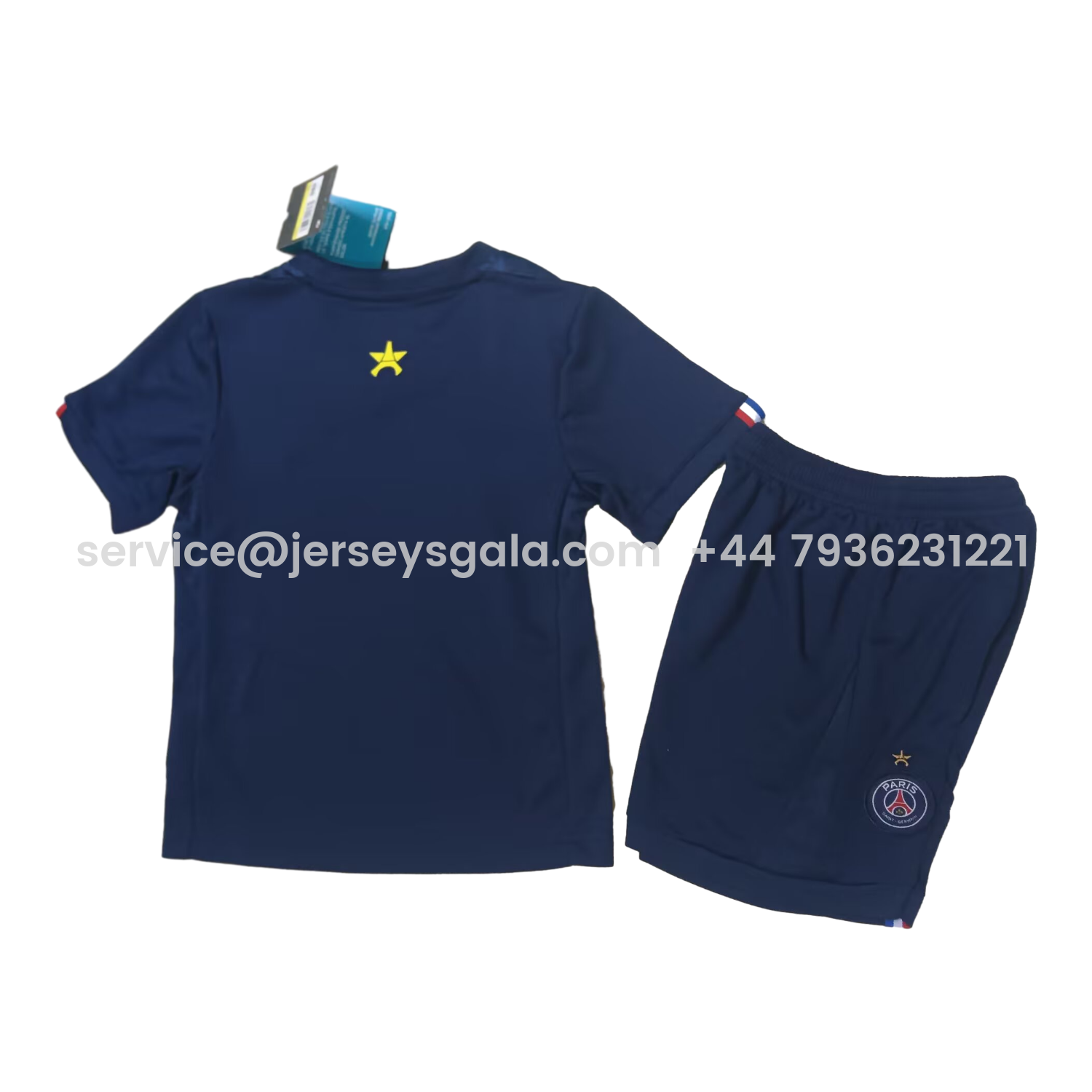 JerseysGala.com | Paris Saint-Germain PSG 25-26 Champions League Commemorative Edition Kids Kit -Customize Name, Number and Patch | Worldwide Shipping