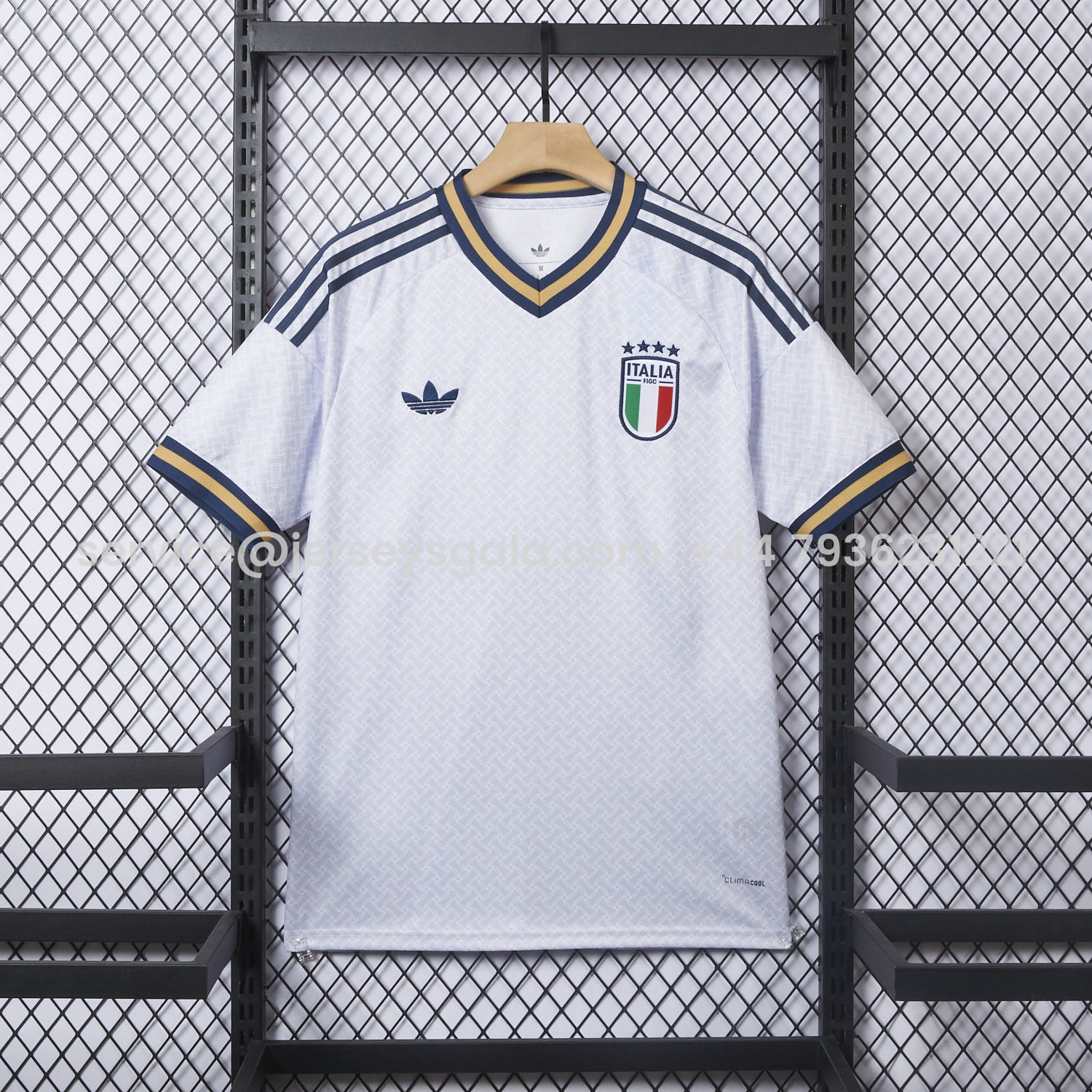JerseysGala.com | Italy 2026 Away White Jersey (Leaked Version) - Fans Version -Customize Name, Number and Patch | Worldwide Shipping