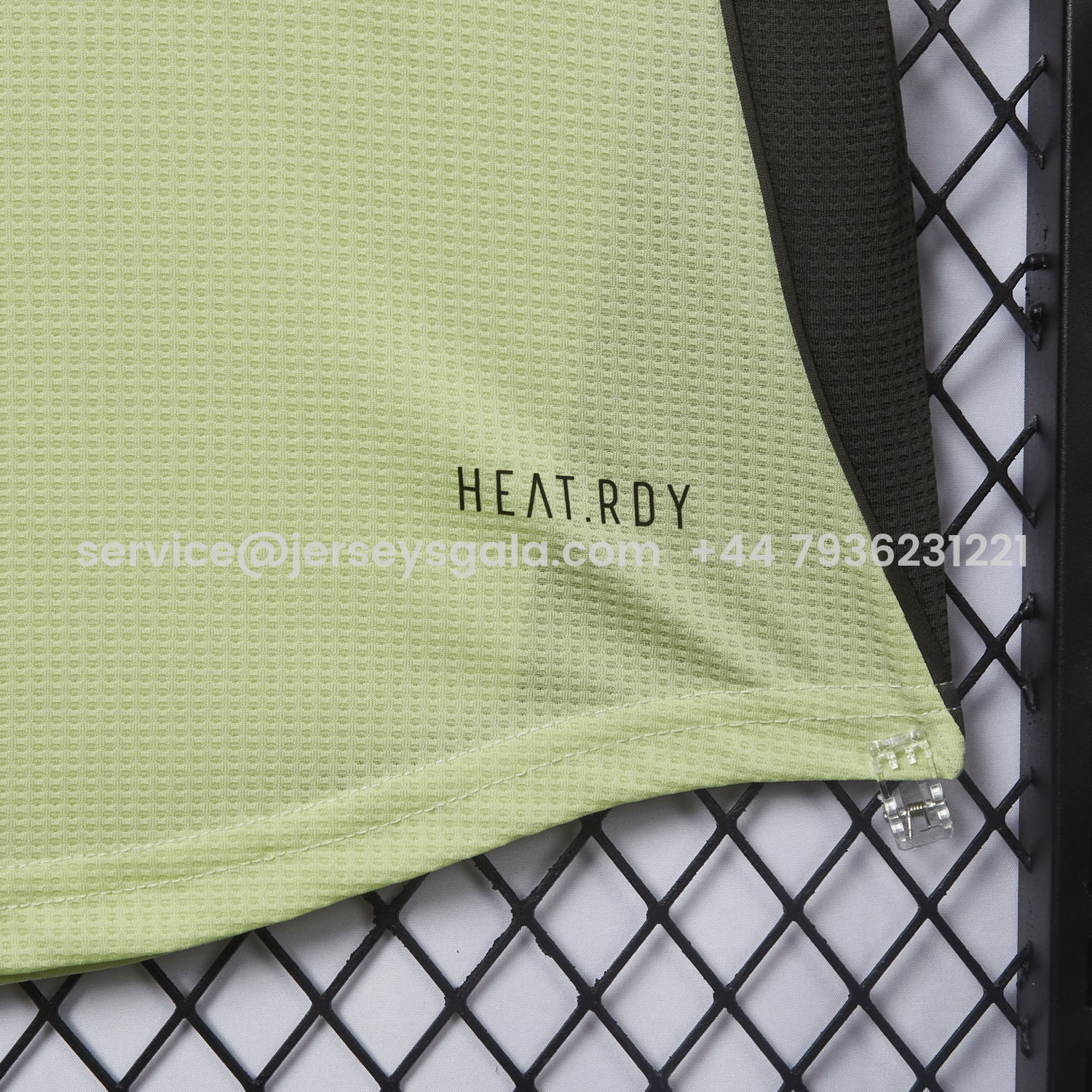 JerseysGala.com | Real Madrid 25-26 Light Green Training Jersey - Player Version -Customize Name, Number and Patch | Worldwide Shipping