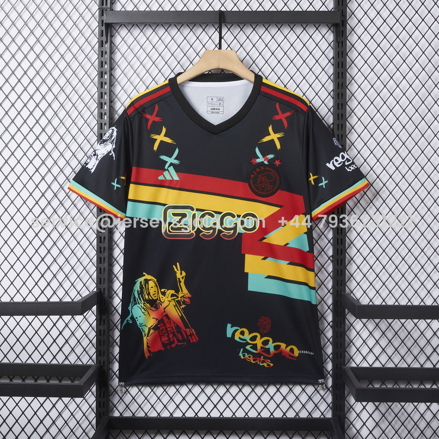 JerseysGala.com | Ajax 25-26 Graffiti Special Jersey - Fans Version -Customize Name, Number and Patch | Worldwide Shipping