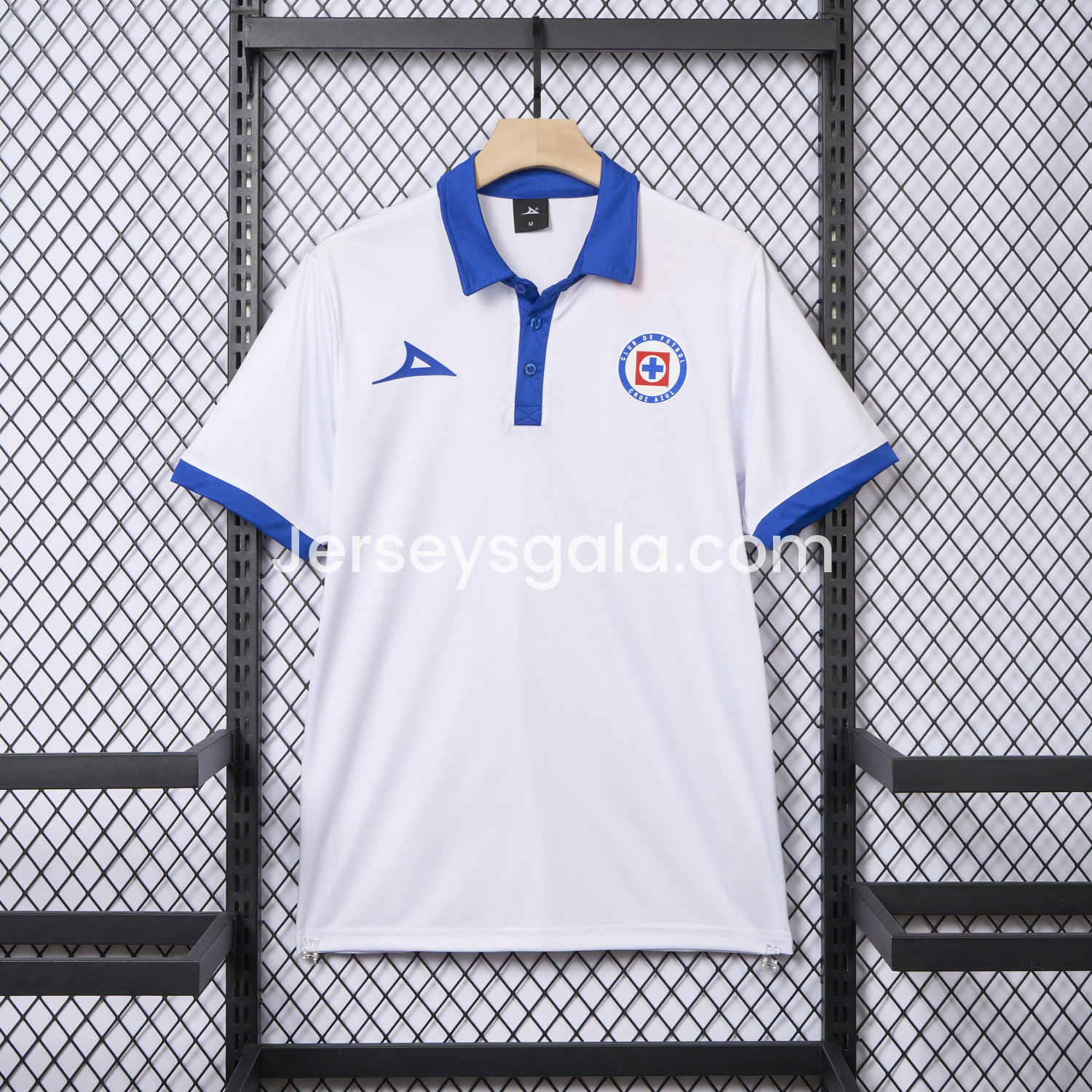 JerseysGala.com | Cruz Azul 25-26 White Special Edition Polo Shirt -Customize Name, Number and Patch | Worldwide Shipping
