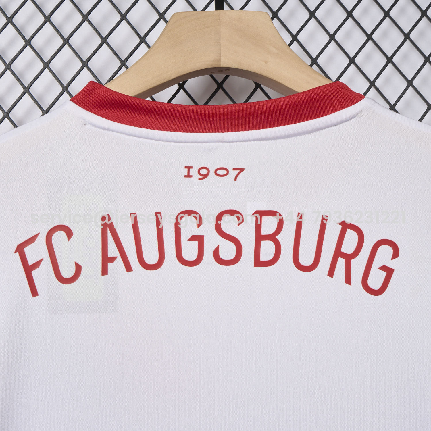 JerseysGala.com | Augsburg 25-26 Home Jersey - Fans Version -Customize Name, Number and Patch | Worldwide Shipping