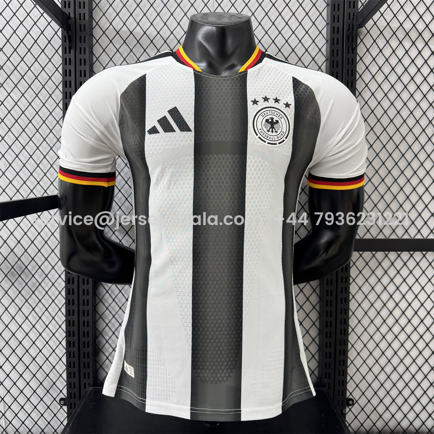 JerseysGala.com | Germany 2026 Black And White Special Jersey - Player Version -Customize Name, Number and Patch | Worldwide Shipping