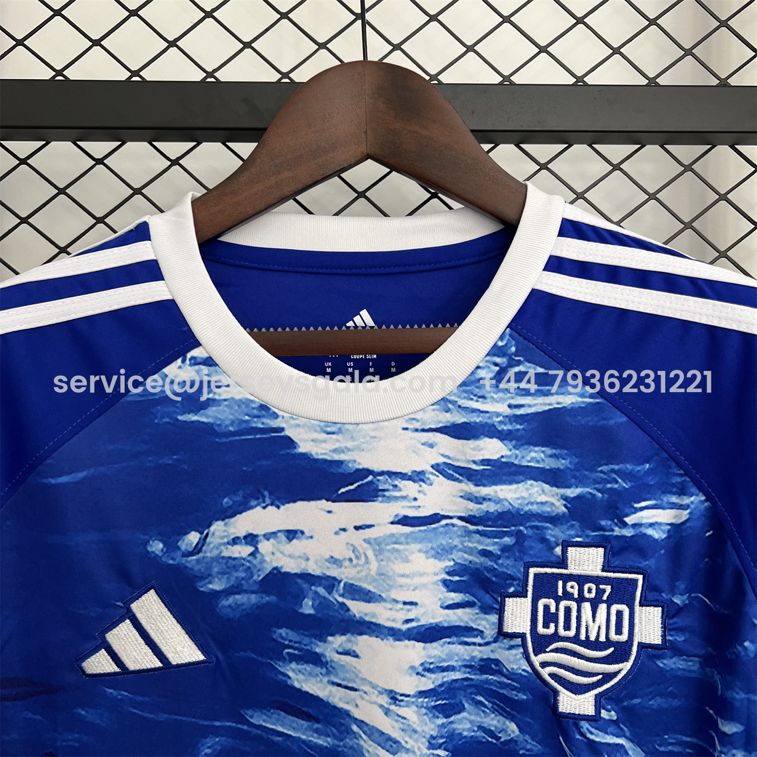 JerseysGala.com | Como 25-26 Home Jersey - Fans Version -Customize Name, Number and Patch | Worldwide Shipping