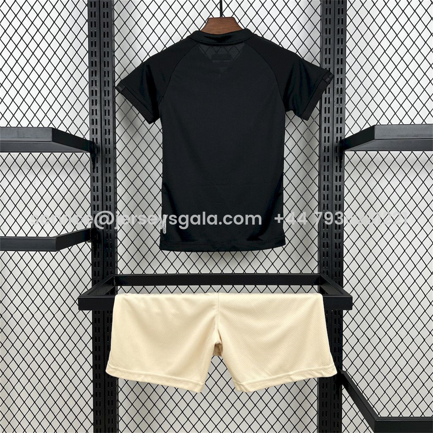 JerseysGala.com | Vasco da Gama 24-25 Black Special Edition Kids Kit -Customize Name, Number and Patch | Worldwide Shipping