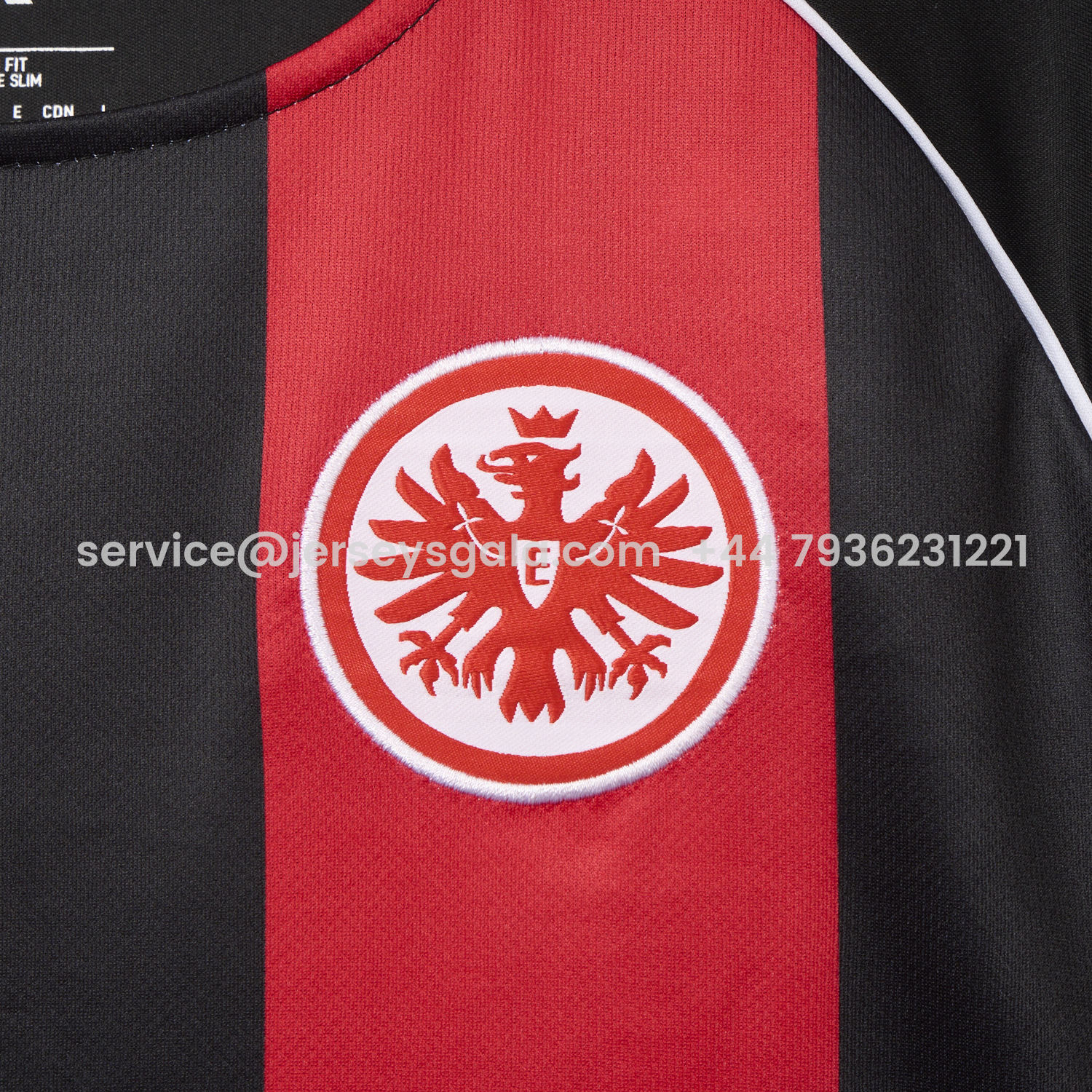 JerseysGala.com | Frankfurt 25-26 Home Red Jersey - Fans Version -Customize Name, Number and Patch | Worldwide Shipping