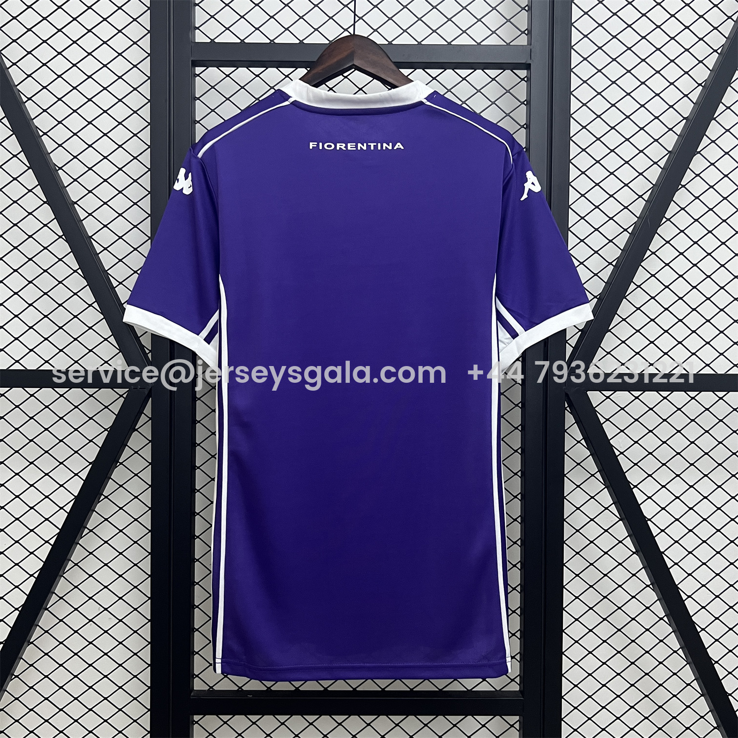 JerseysGala.com | Fiorentina 25-26 Home Jersey - Fans Version -Customize Name, Number and Patch | Worldwide Shipping