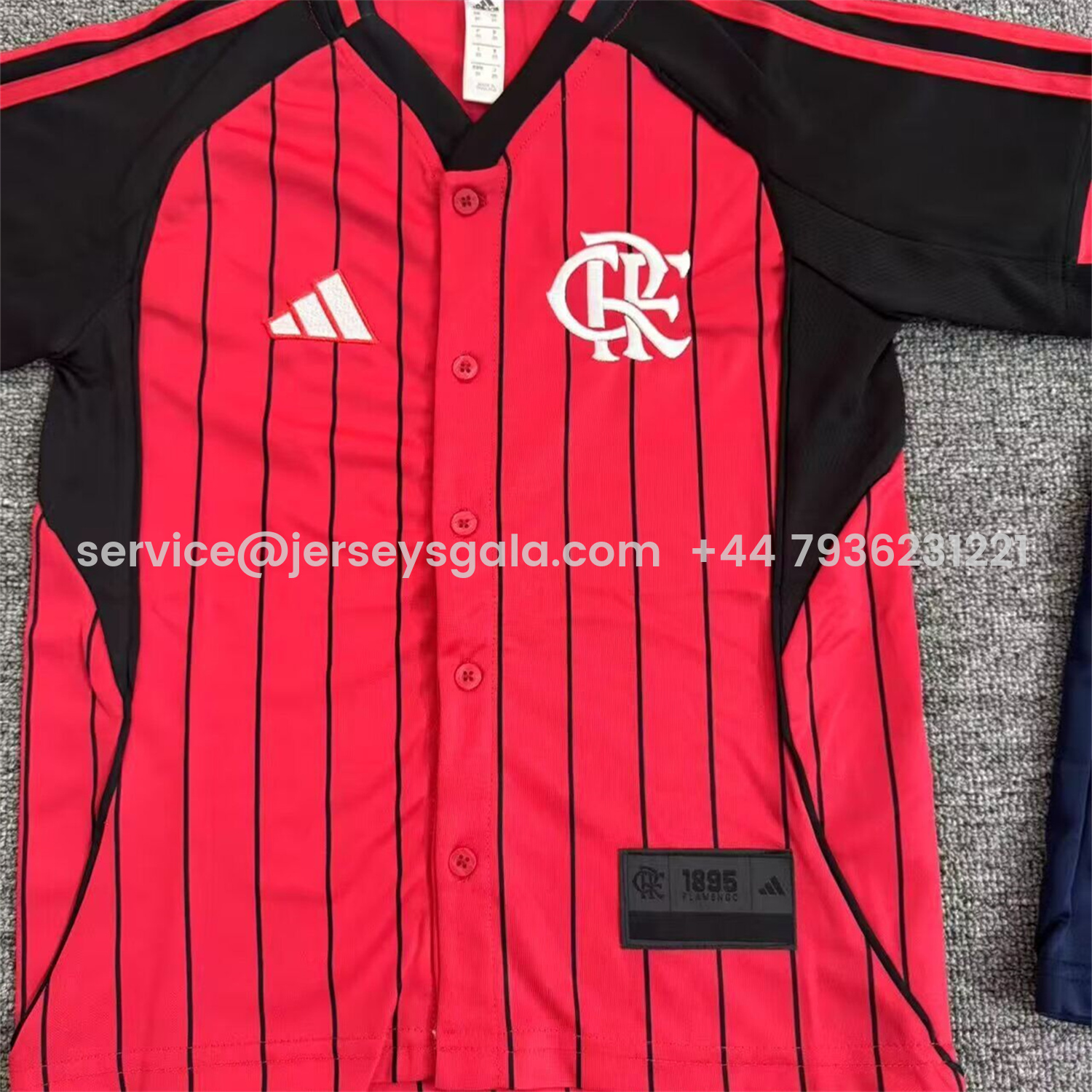JerseysGala.com | Flamengo 25-26 Baseball Kids Kit -Customize Name, Number and Patch | Worldwide Shipping