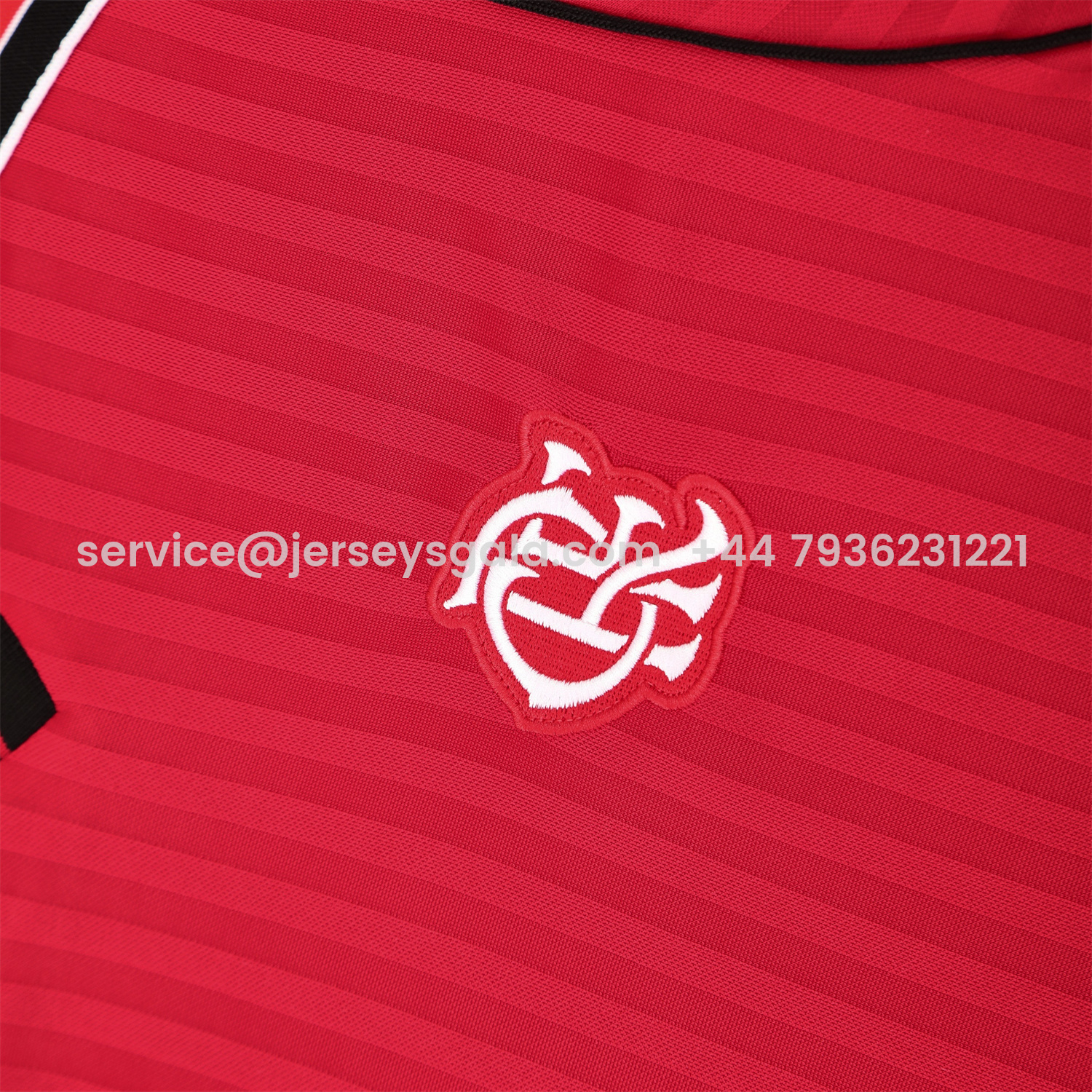 JerseysGala.com | Flamengo 25-26 Short-Sleeve Training Set - Red Top & Black Shorts -Customize Name, Number and Patch | Worldwide Shipping