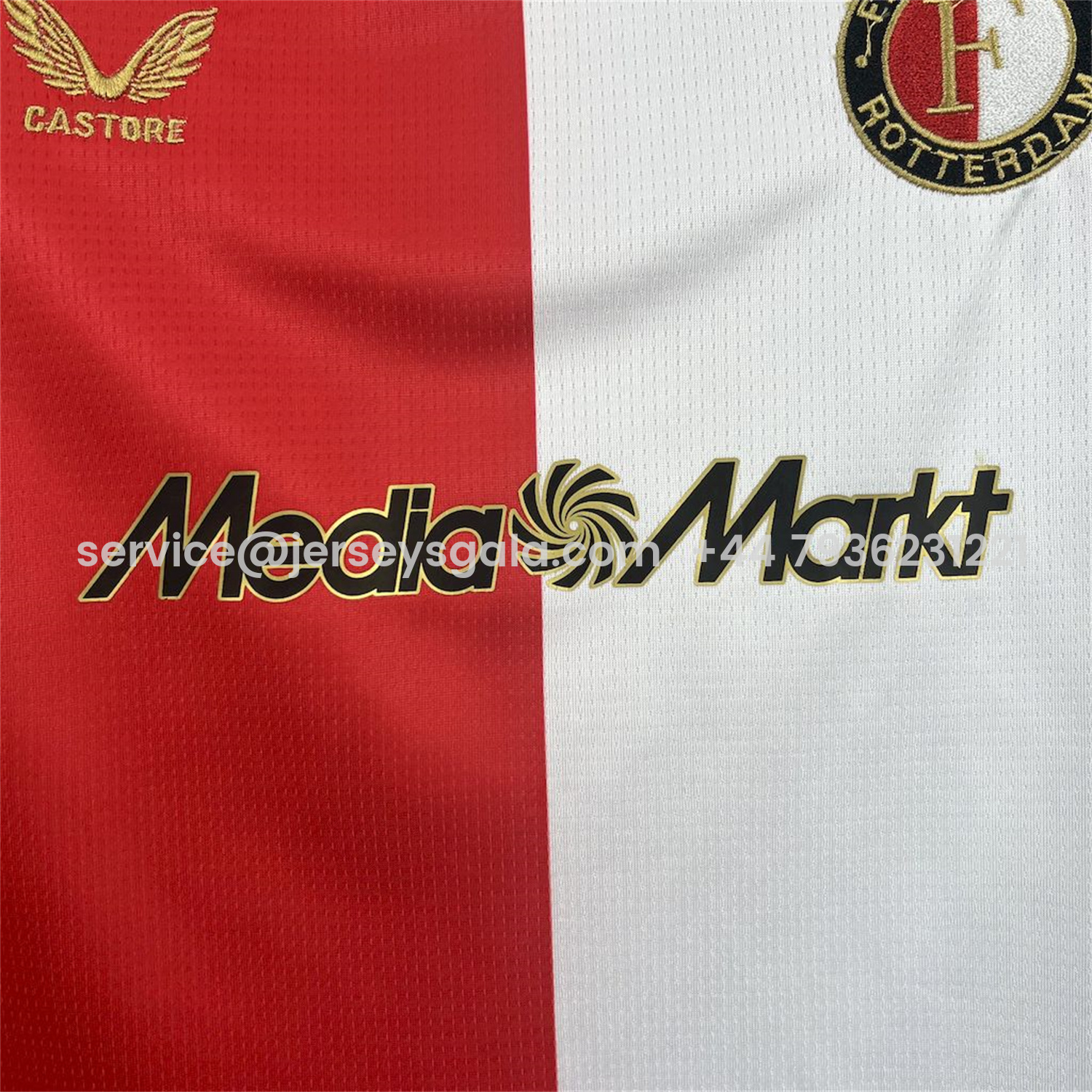 JerseysGala.com | Feyenoord 25-26 Home Kids Kit -Customize Name, Number and Patch | Worldwide Shipping