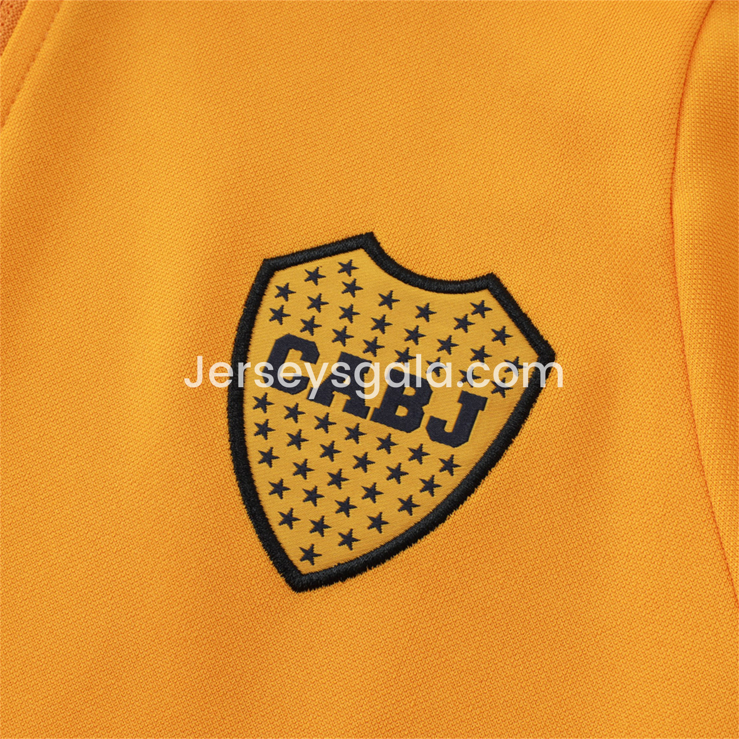 JerseysGala.com | Boca Juniors 24-25 Jacket Training Tracksuit - Yellow Top and Pants -Customize Name, Number and Patch | Worldwide Shipping