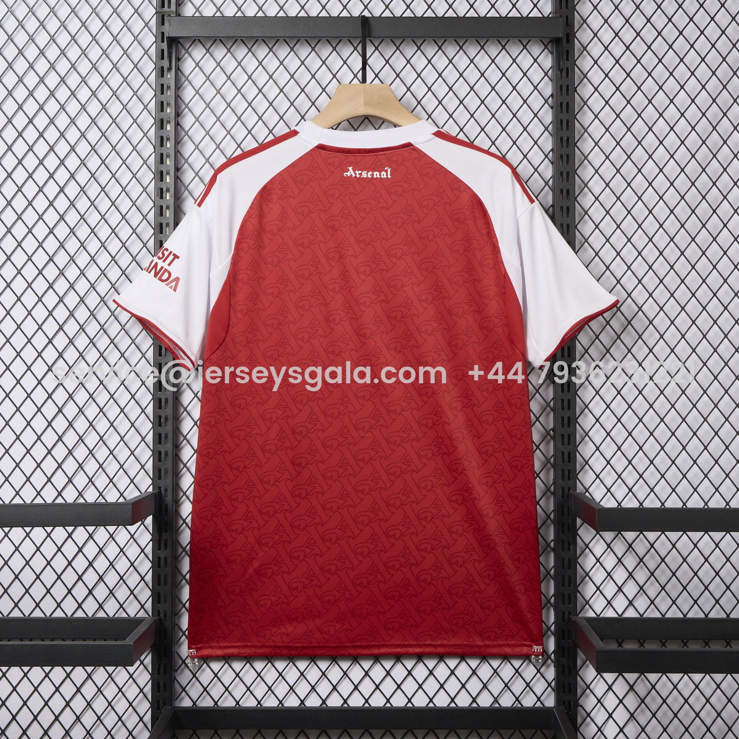 JerseysGala.com | Arsenal 25-26 Home Jersey - Fans Version -Customize Name, Number and Patch | Worldwide Shipping