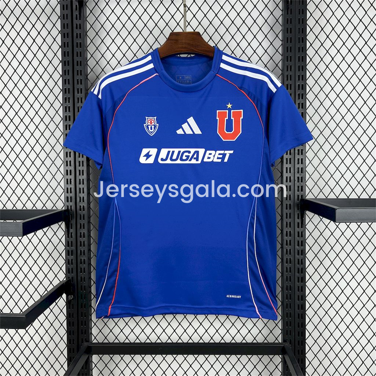 JerseysGala.com | Universidad de Chile 25-26 Home Jersey - Fans Version -Customize Name, Number and Patch | Worldwide Shipping