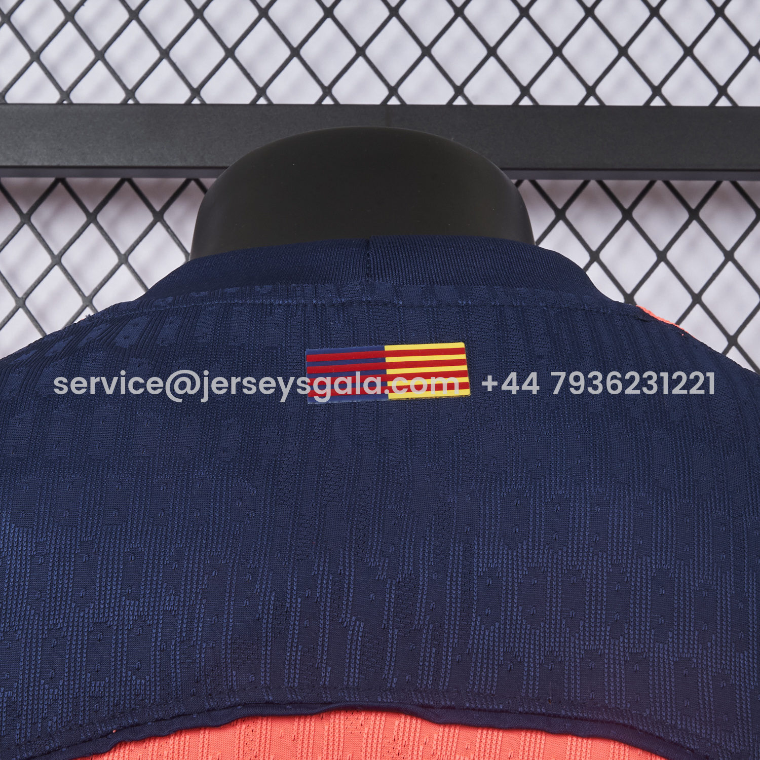 JerseysGala.com | Barcelona 25-26 Third Orange Jersey - Player Version -Customize Name, Number and Patch | Worldwide Shipping