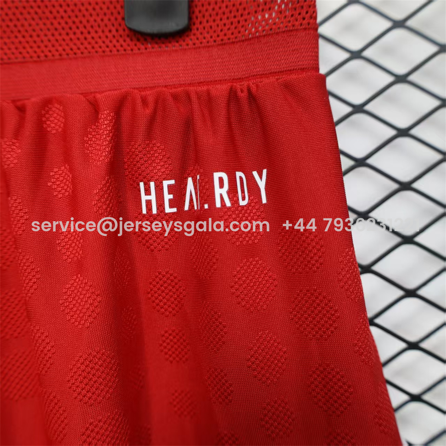 JerseysGala.com | Bayern Munich 25-26 Home Red Shorts - Player Version -Customize Name, Number and Patch | Worldwide Shipping