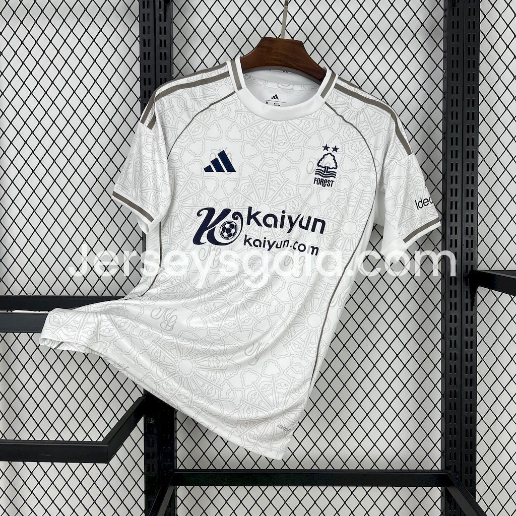 JerseysGala.com | Nottingham Forest 25-26 Away Jersey - Fans Version -Customize Name, Number and Patch | Worldwide Shipping