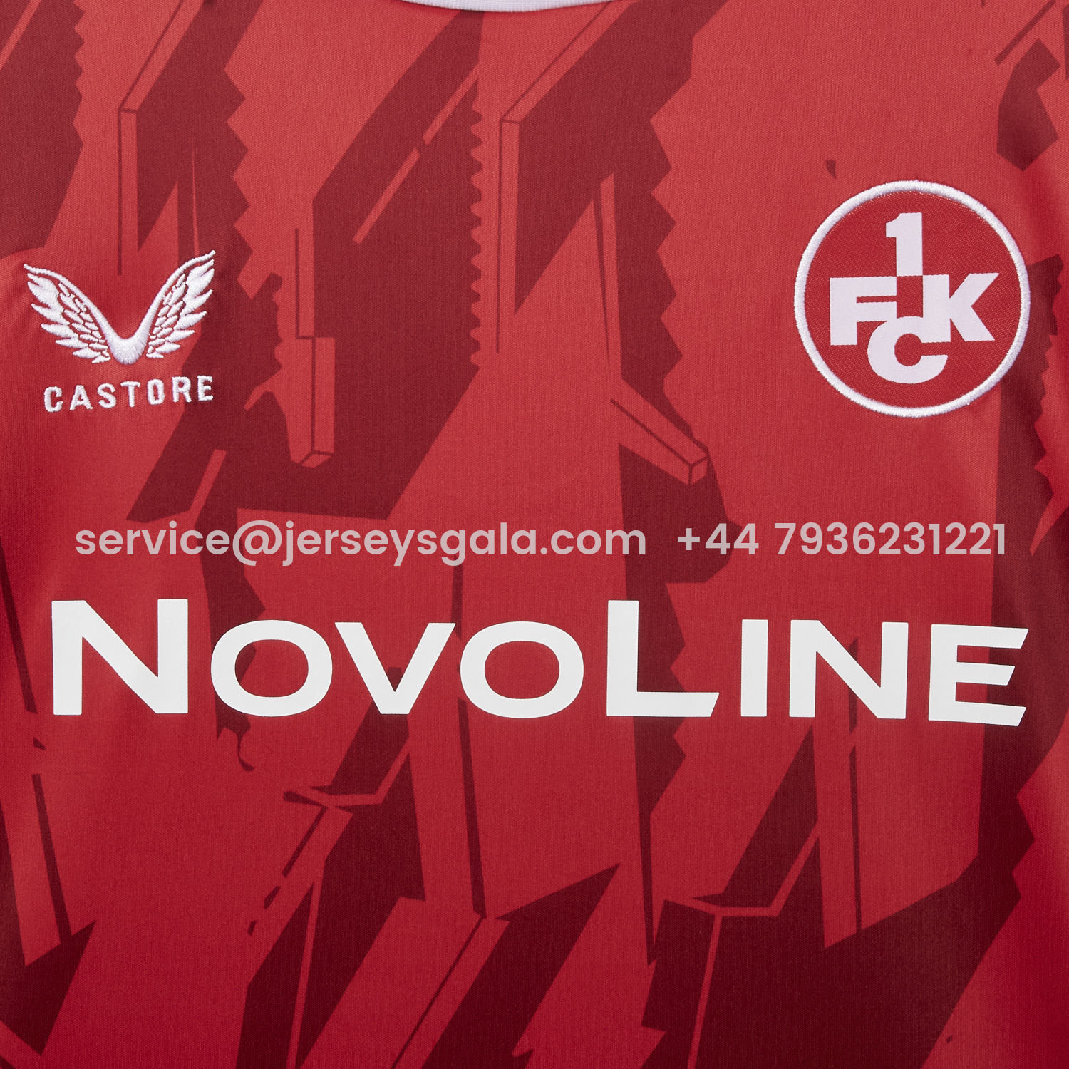 JerseysGala.com | Kaiserslautern 25-26 Home Jersey - Fans Version -Customize Name, Number and Patch | Worldwide Shipping
