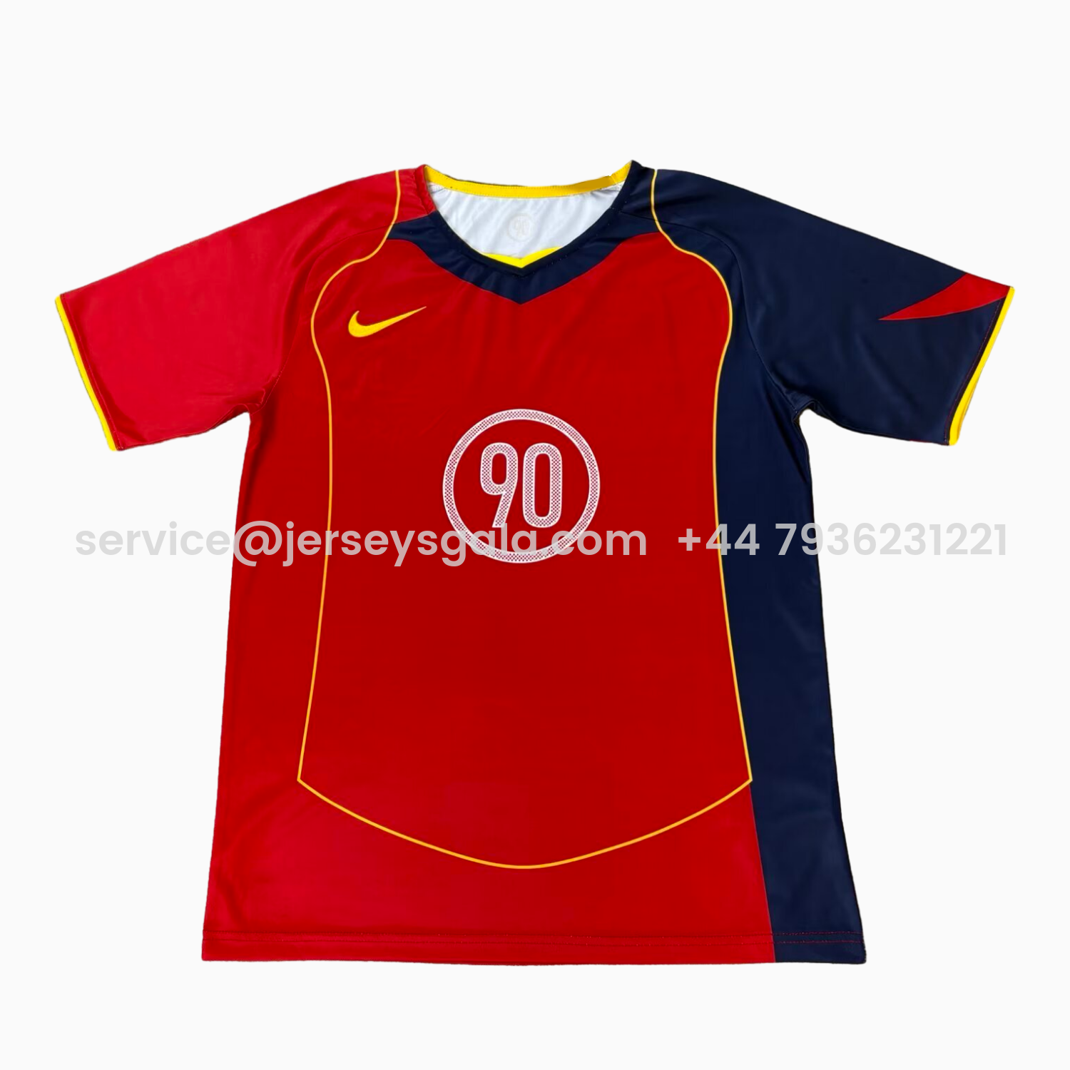 JerseysGala.com | Spain 2026 T90 Red Special Jersey -Customize Name, Number and Patch | Worldwide Shipping