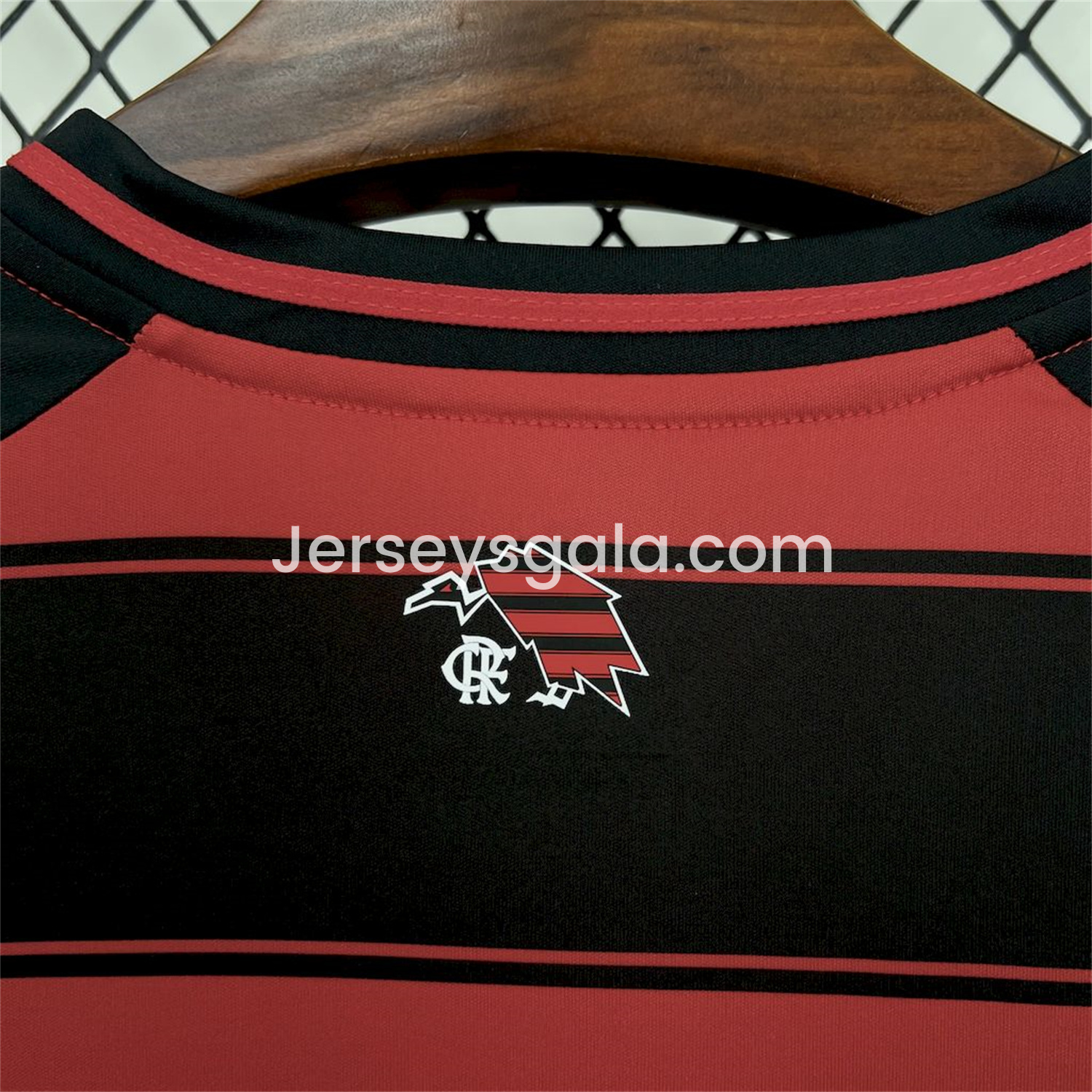 JerseysGala.com | Flamengo 25-26 Home Unsponsored Long Sleeves Jersey - Fans Version -Customize Name, Number and Patch | Worldwide Shipping
