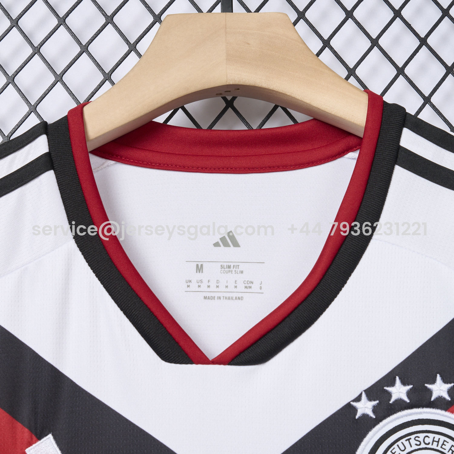 JerseysGala.com | Germany 25-26 Home (Informal-release Version) Jersey - Fans Version -Customize Name, Number and Patch | Worldwide Shipping