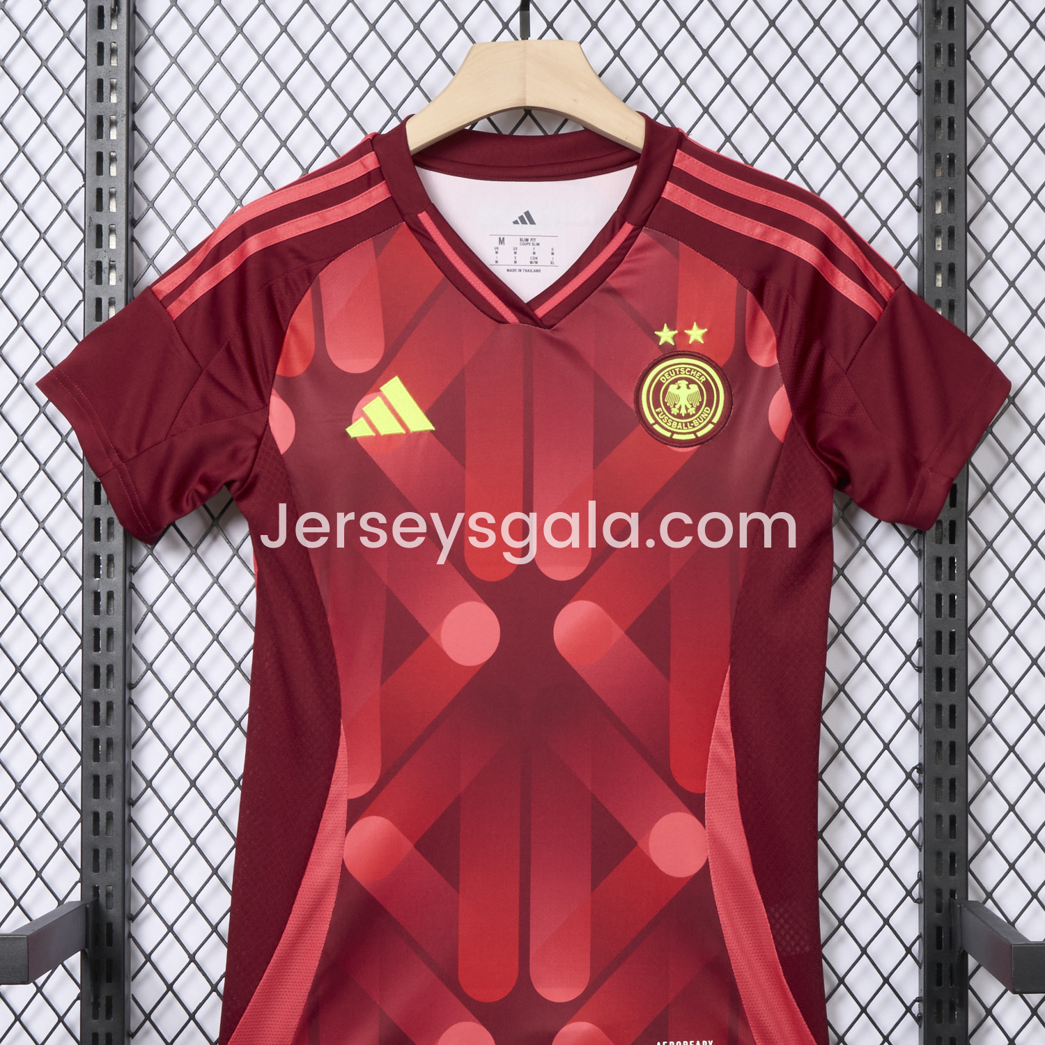 JerseysGala.com | Women's Germany 2025 Women's Euro Away Jersey - Women's Fans Version -Customize Name, Number and Patch | Worldwide Shipping