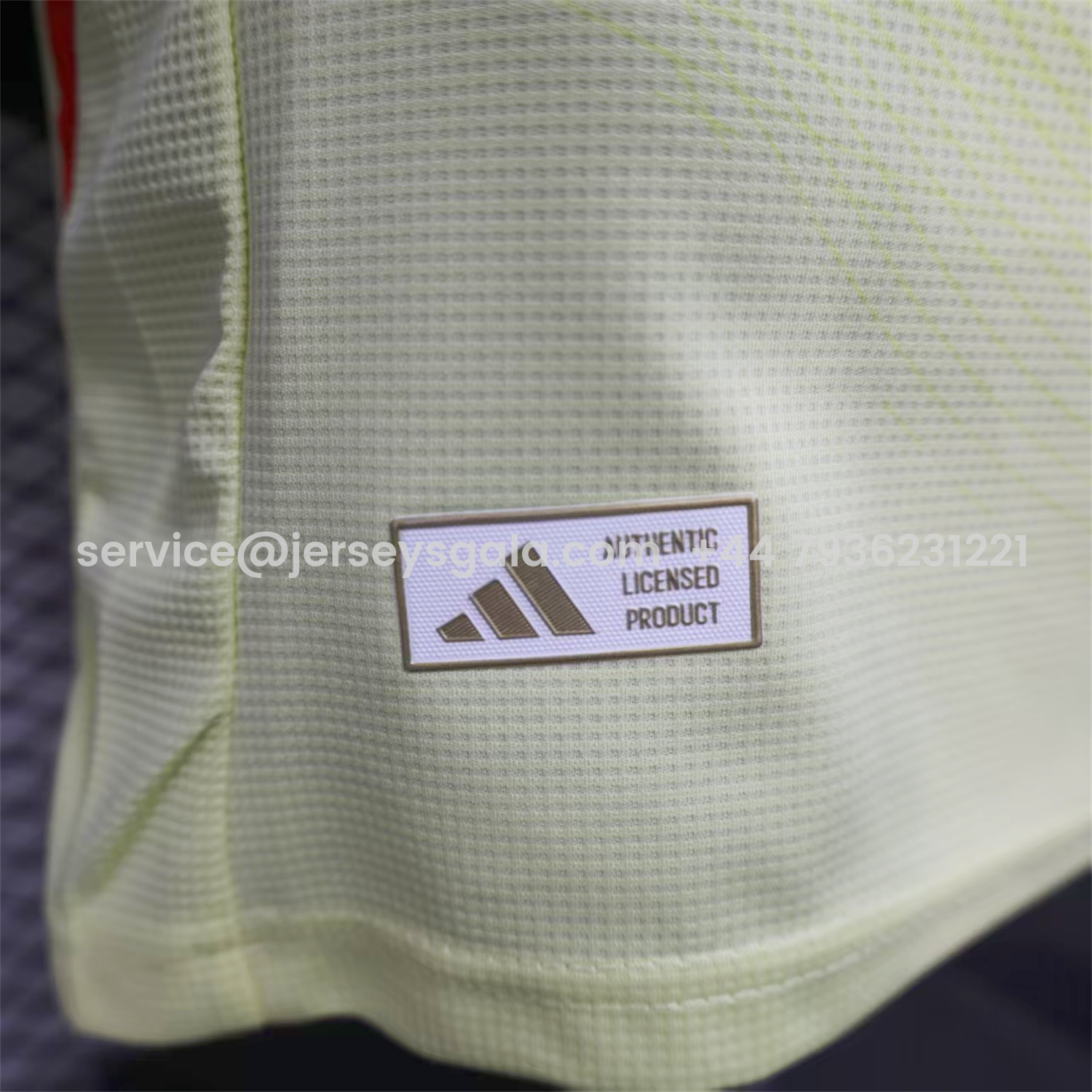 JerseysGala.com | Arsenal 25-26 Light Yellow Goalkeeper Jersey - Player Version -Customize Name, Number and Patch | Worldwide Shipping