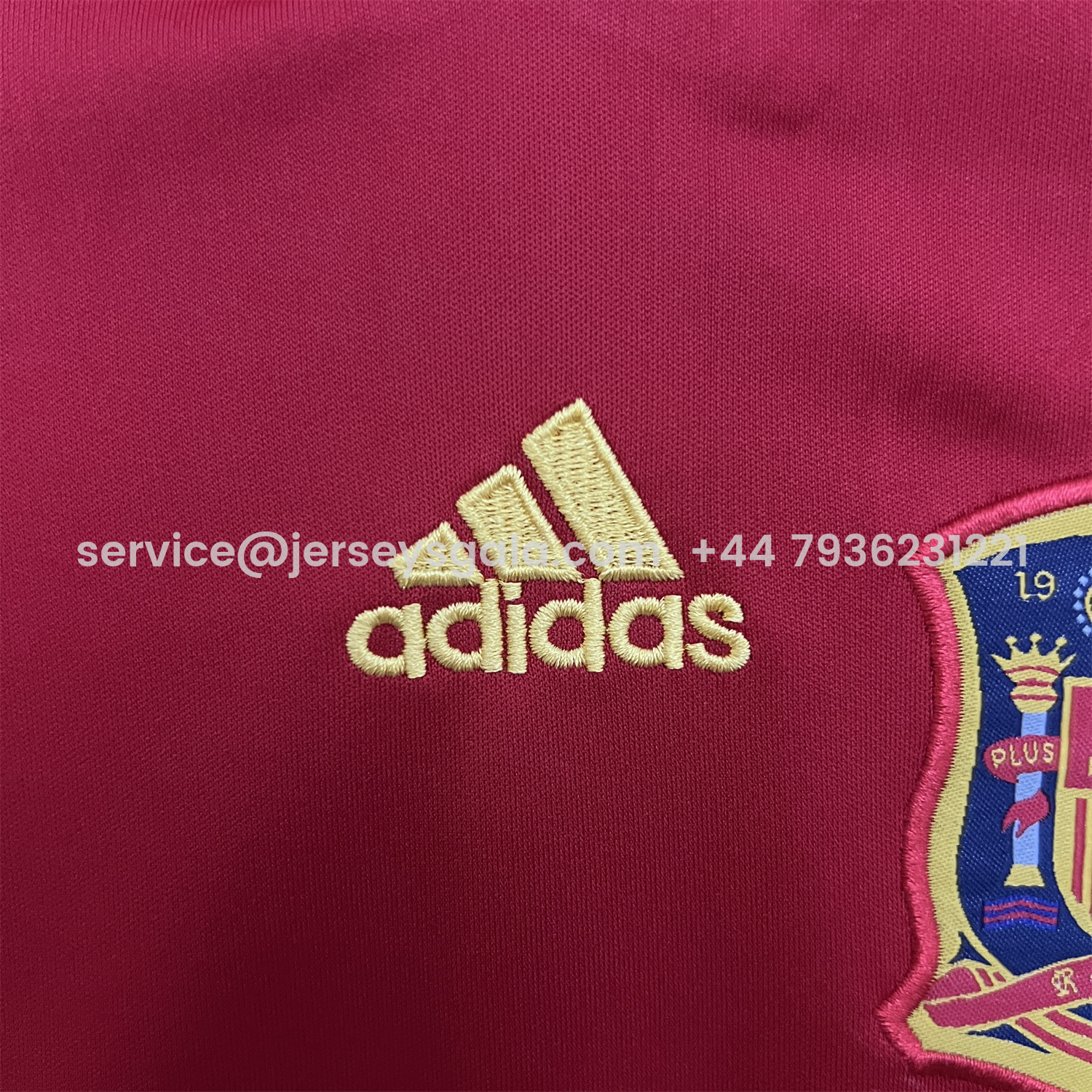 JerseysGala.com | Retro Spain 2010 Home Kids Kit -Customize Name, Number and Patch | Worldwide Shipping