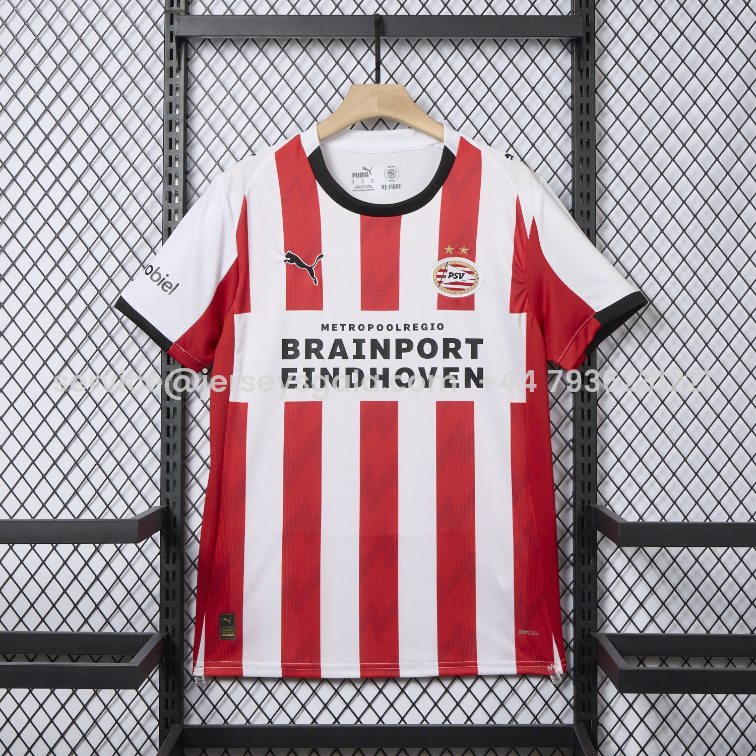 JerseysGala.com | PSV Eindhoven 25-26 Home Jersey - Fans Version -Customize Name, Number and Patch | Worldwide Shipping