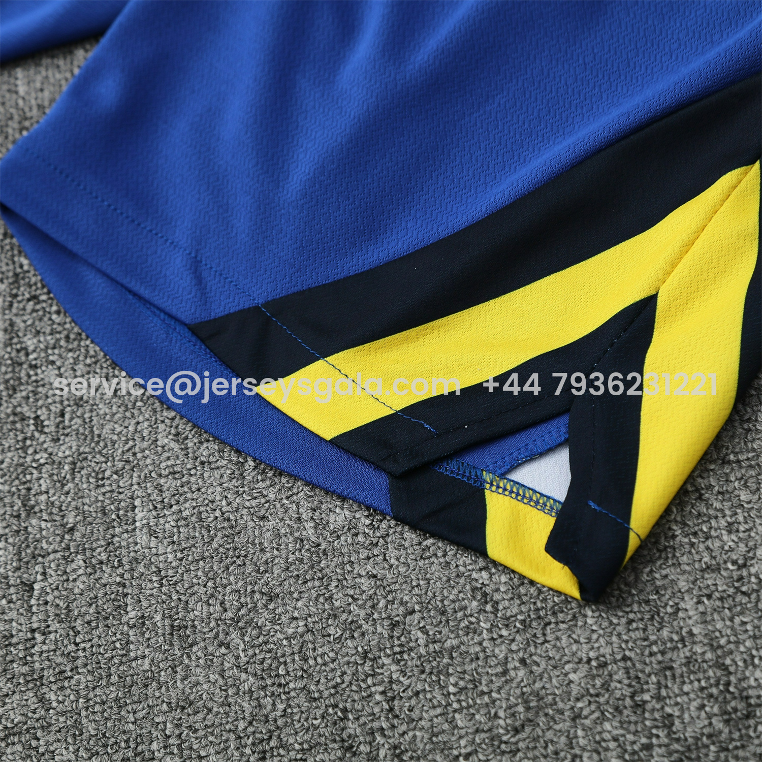 JerseysGala.com | Boca Juniors 25-26 Short-Sleeve Training Set - BlueTop & Blue Shorts -Customize Name, Number and Patch | Worldwide Shipping