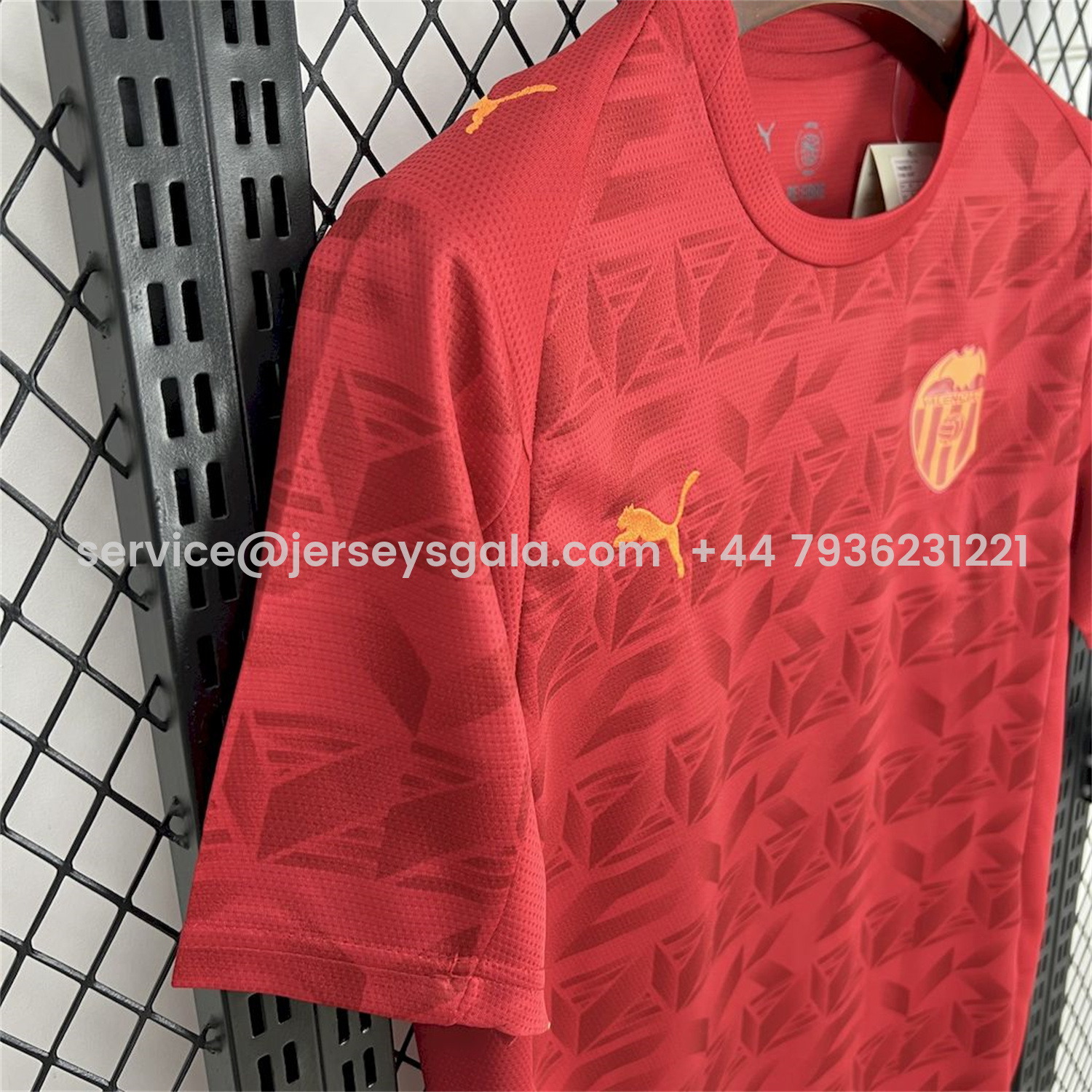 JerseysGala.com | Valencia 25-26 Away Unsponsored Jersey - Fans Version -Customize Name, Number and Patch | Worldwide Shipping