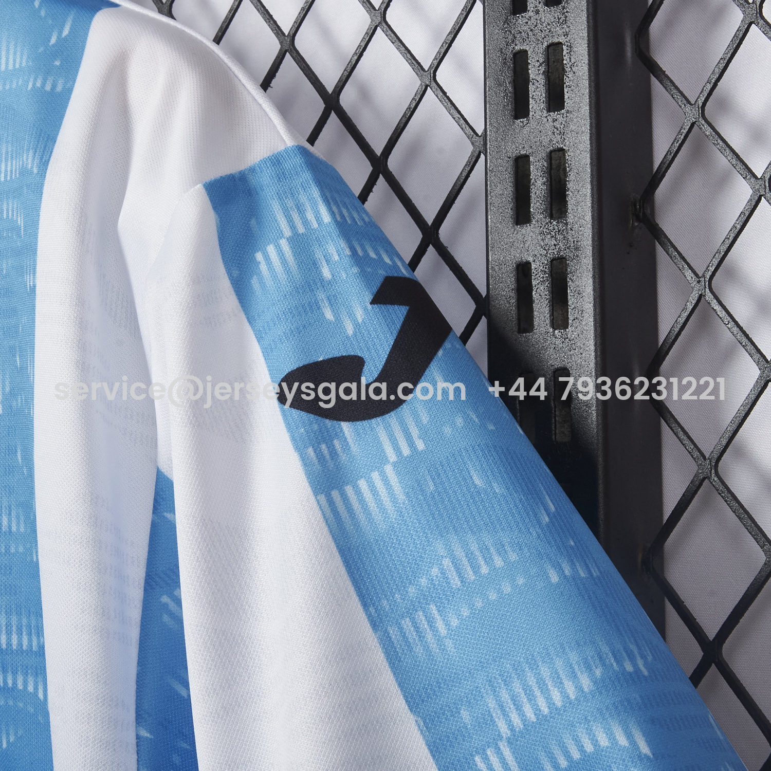 JerseysGala.com | TSV 1860 München Munich 25-26 Blue And White Stripes Home Jersey - Fans Version -Customize Name, Number and Patch | Worldwide Shipping