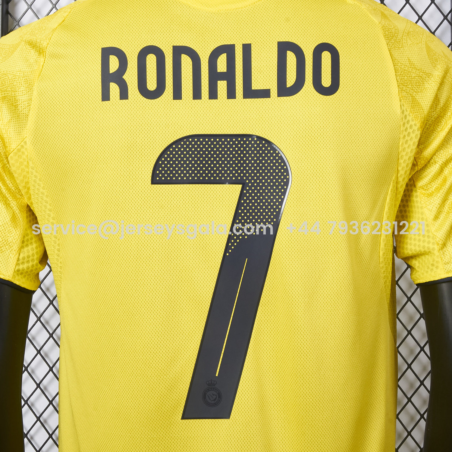 JerseysGala.com | Al Nassr Riyadh Victory 25-26 Home Jersey - Player Version -Customize Name, Number and Patch | Worldwide Shipping